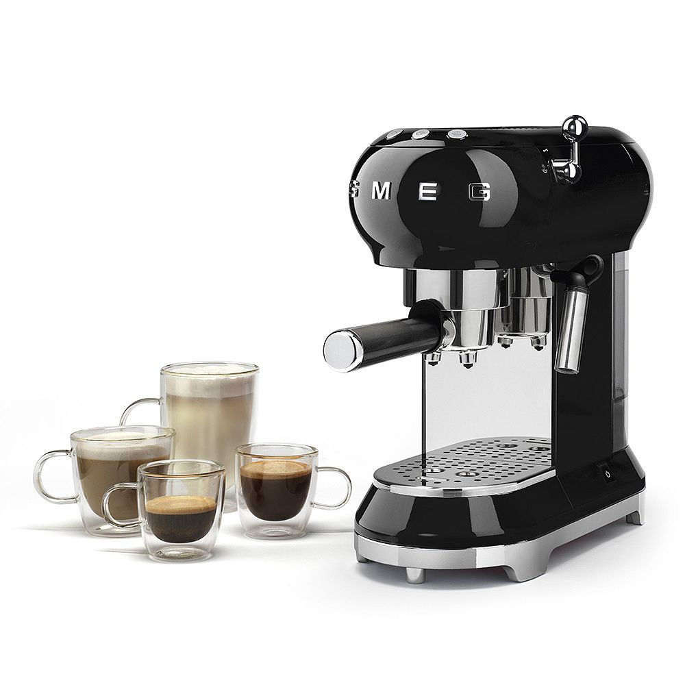 Smeg - Espresso-Kaffeemaschine - Designlinie Stil Der 50° Jahre