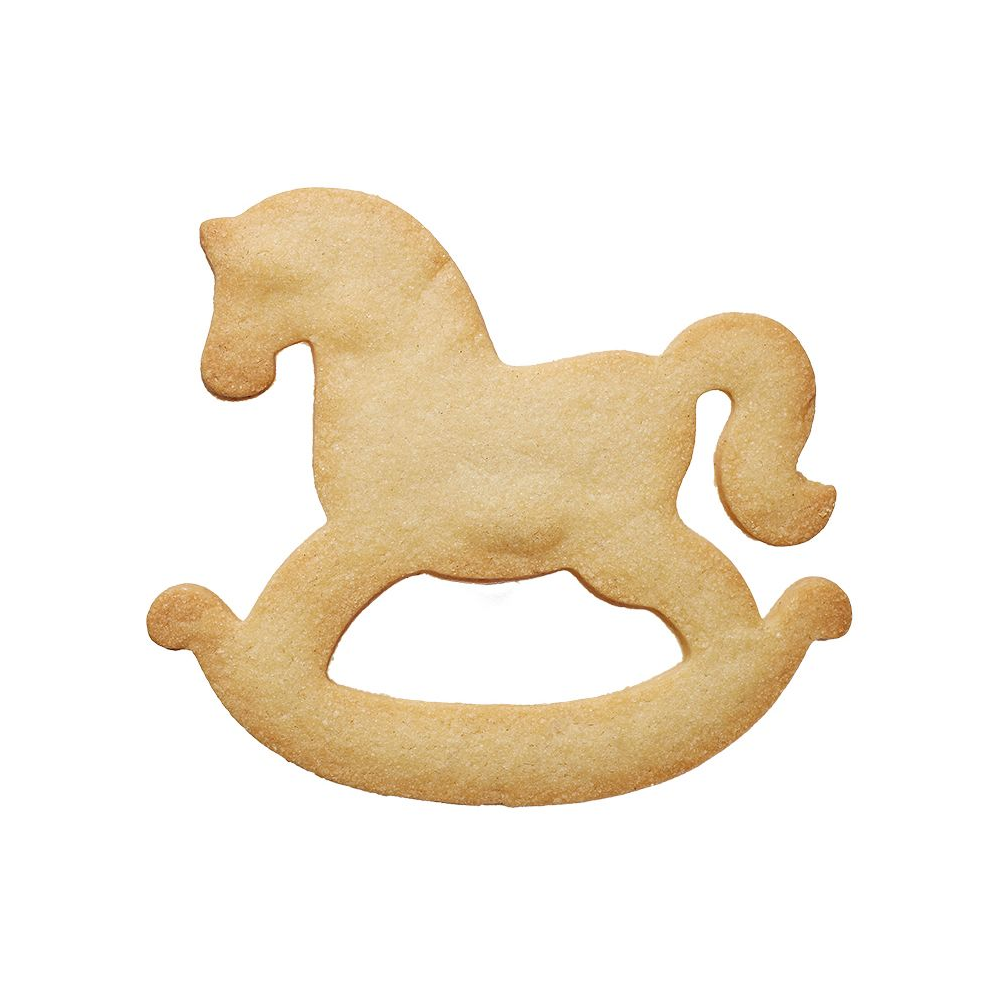 RBV Birkmann - Ausstechform Schaukelpferd 12 cm RBV Birkmann - Ausstechform Schaukelpferd 12 cm