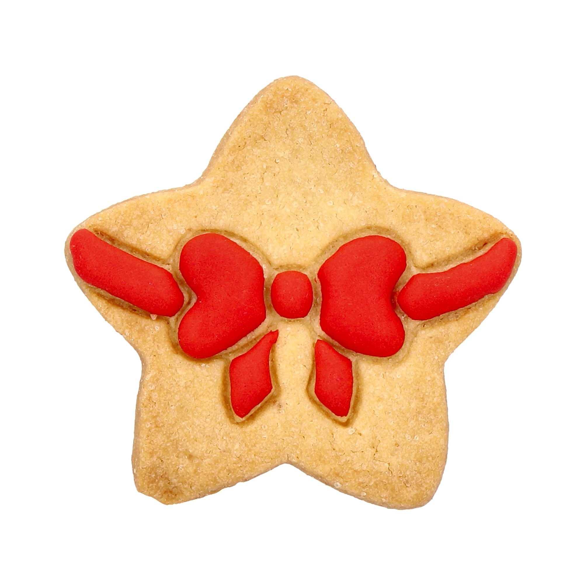Birkmann - Cookie cutter - Star with bow - 6,5 cm