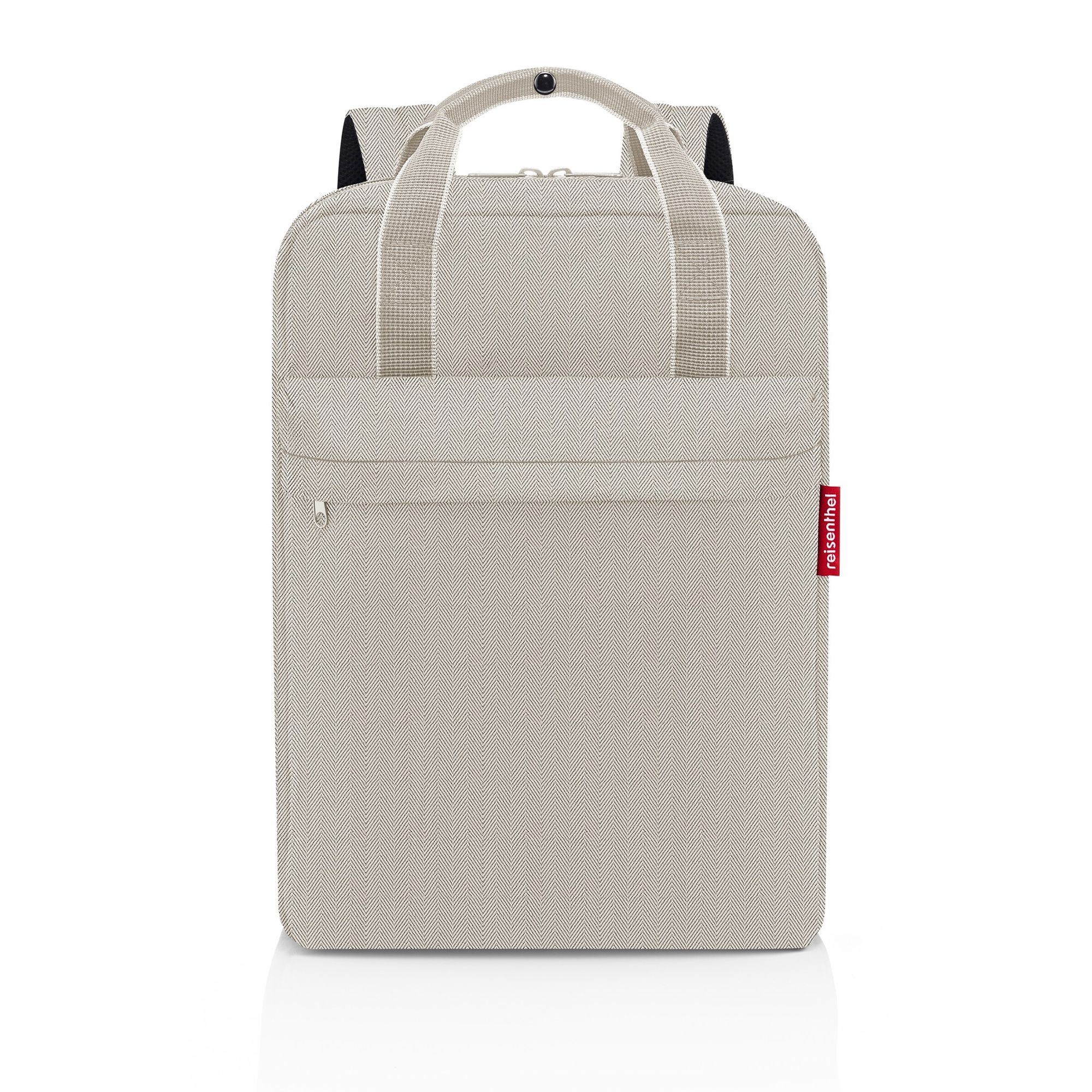 reisenthel - allday backpack m - herringbone sand