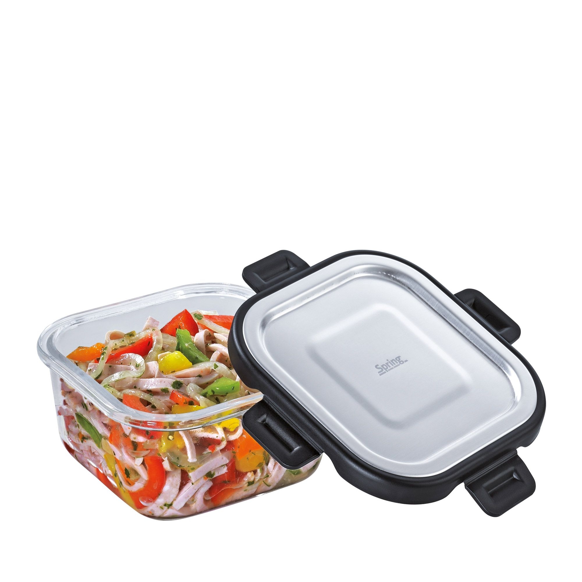 Spring - Vorratsdose FUSION2+ - quadratisch, 520 ml Spring - Vorratsdose FUSION2+ - quadratisch, 520 ml