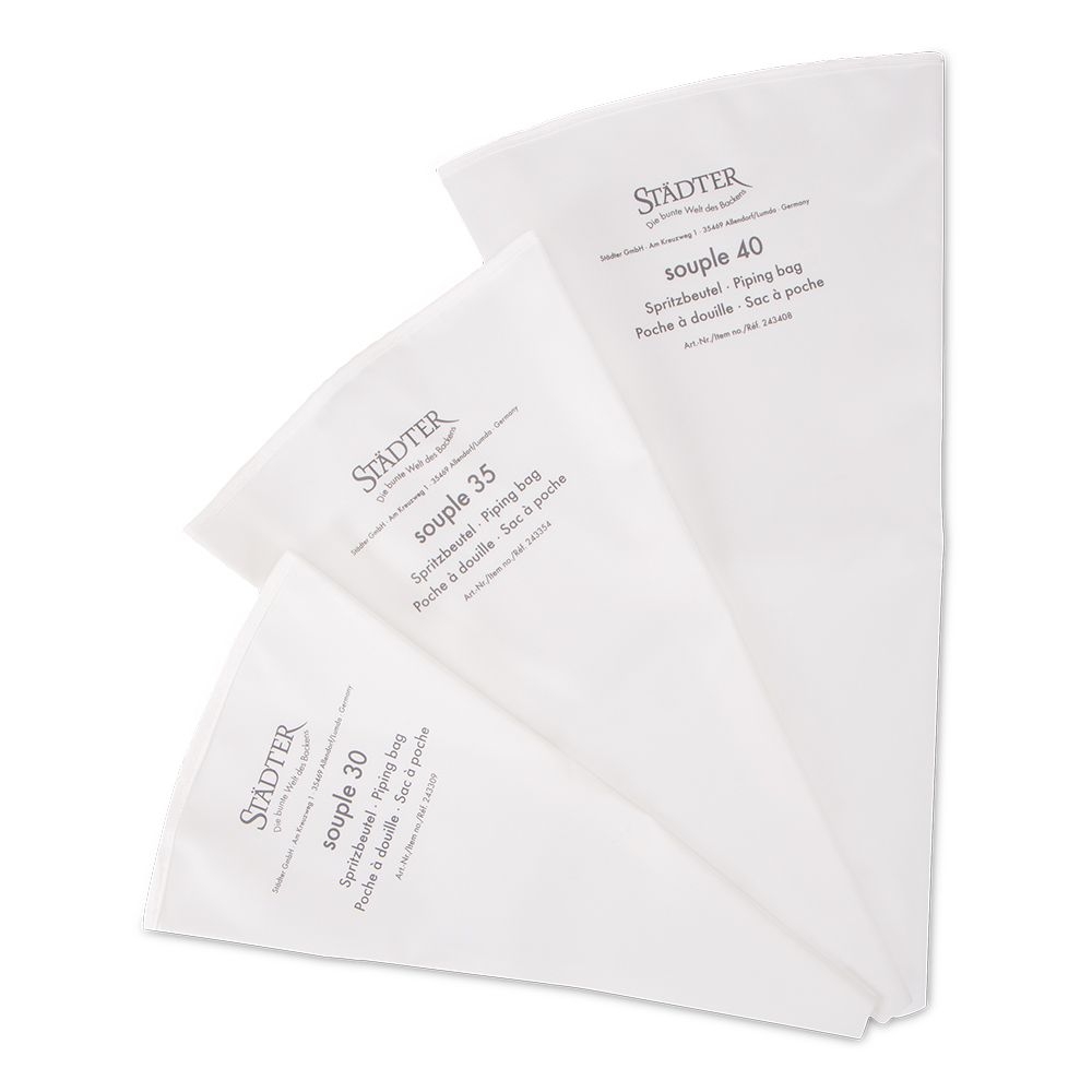 Städter - professional spray bag - white - souple - various sizes