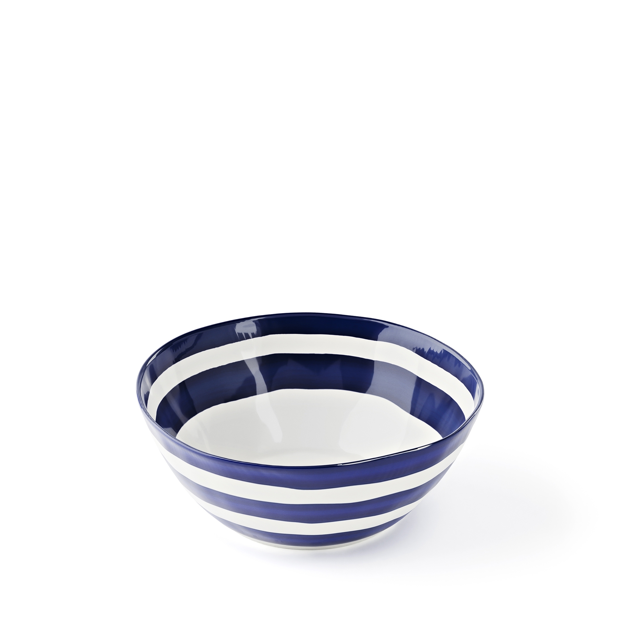 Guzzini bowl 22.5 cm, blue/white "Riviera"