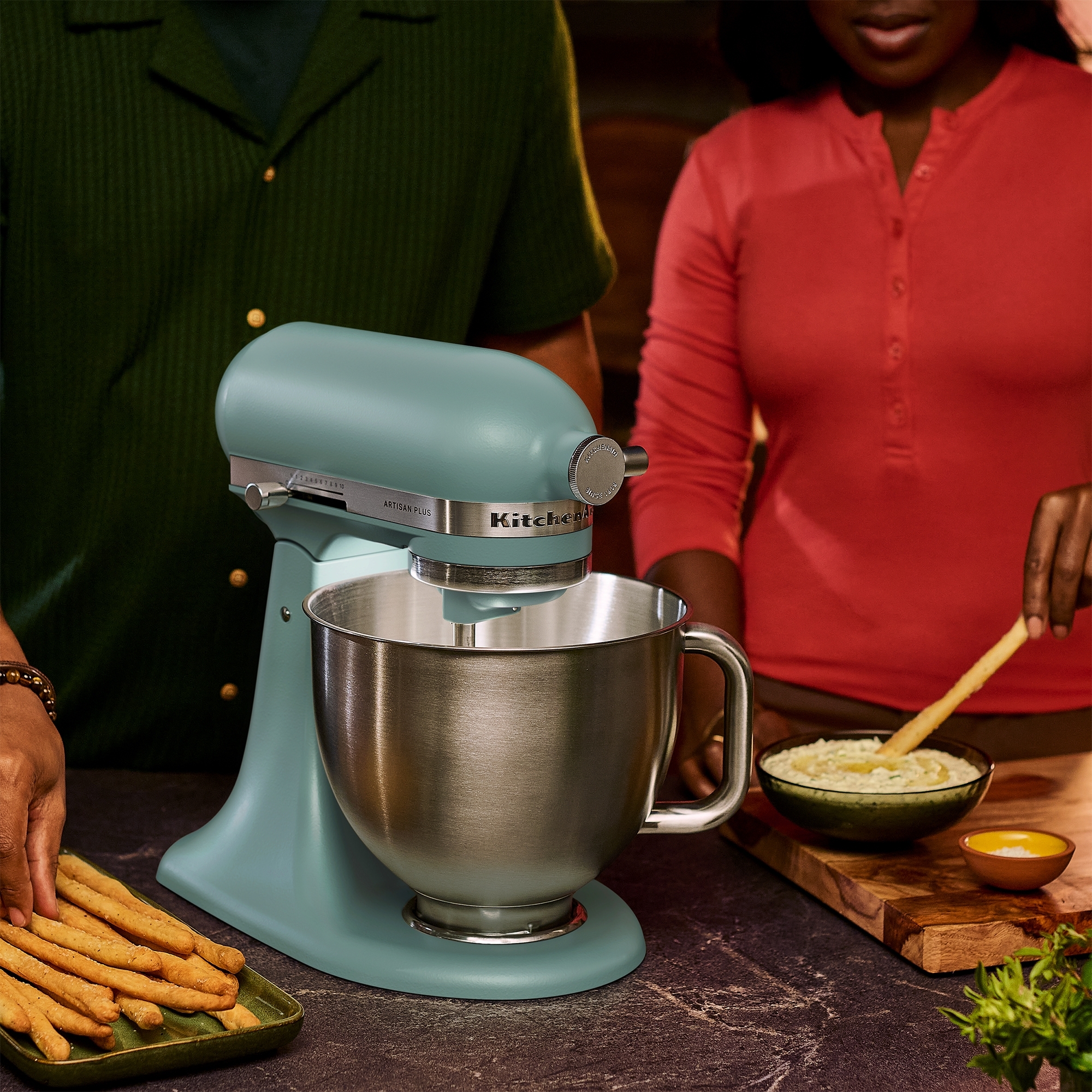 KitchenAid - Artisan Plus Küchenmaschine 5KSM50PKVEMJ - Mint Julep