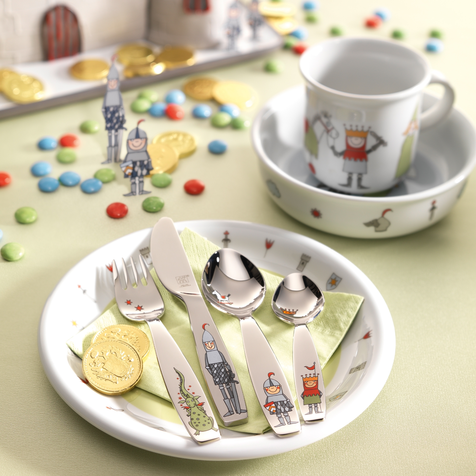 ZWILLING - Children's cutlery set | Knight Eckbert | 4 tlg.