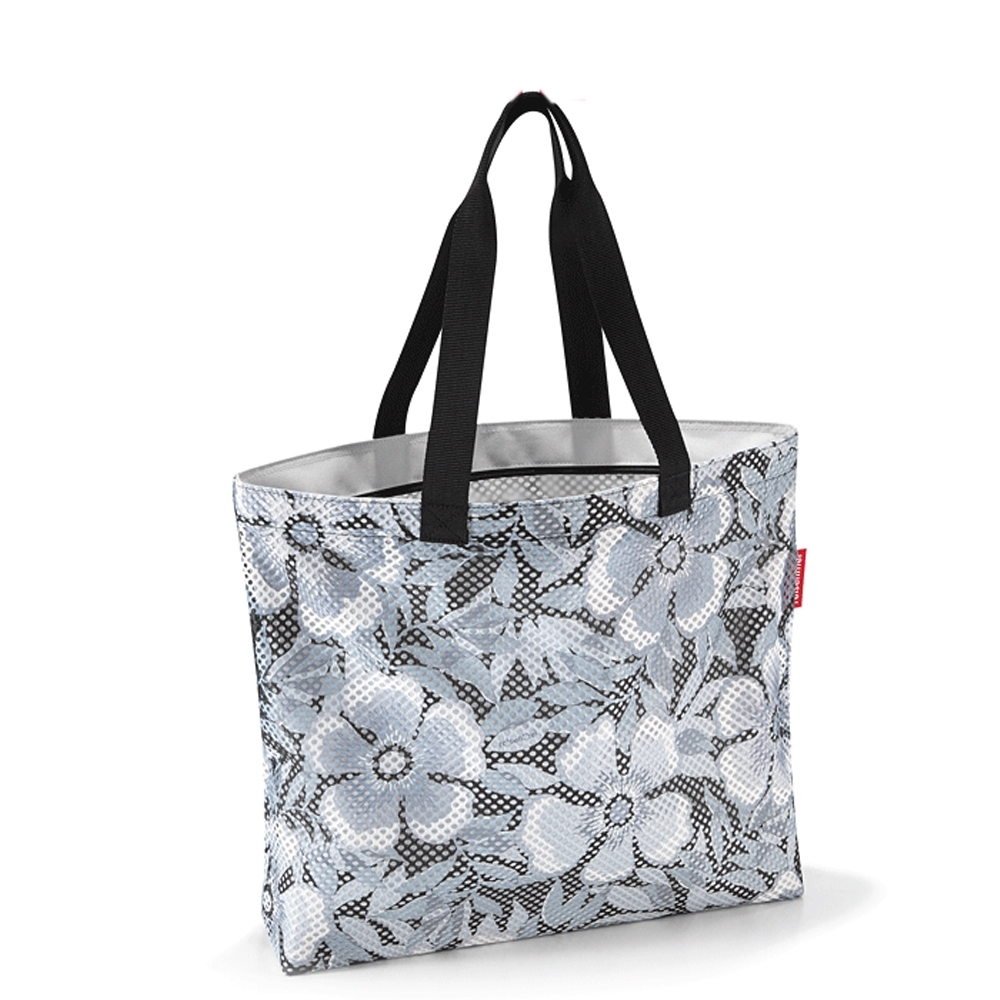 reisenthel - meshbag - flower black reisenthel - meshbag - flower black