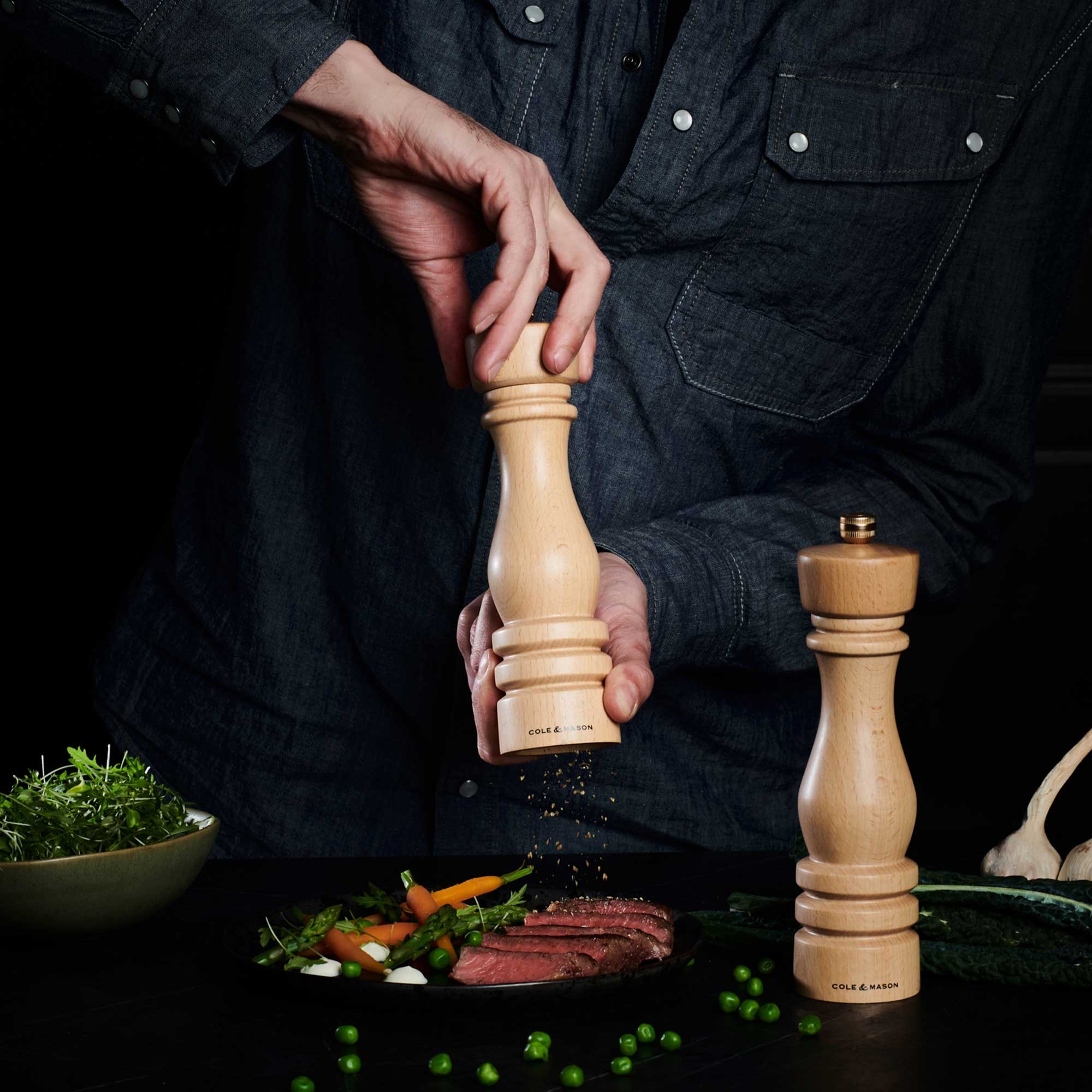 COLE & MASON - London Pepper Mill - 22 cm | Nature