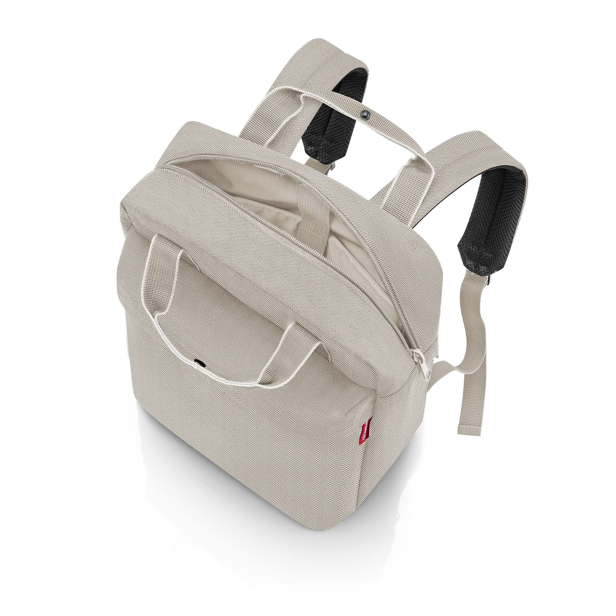 reisenthel - allday backpack m - herringbone sand reisenthel - allday backpack m - herringbone sand