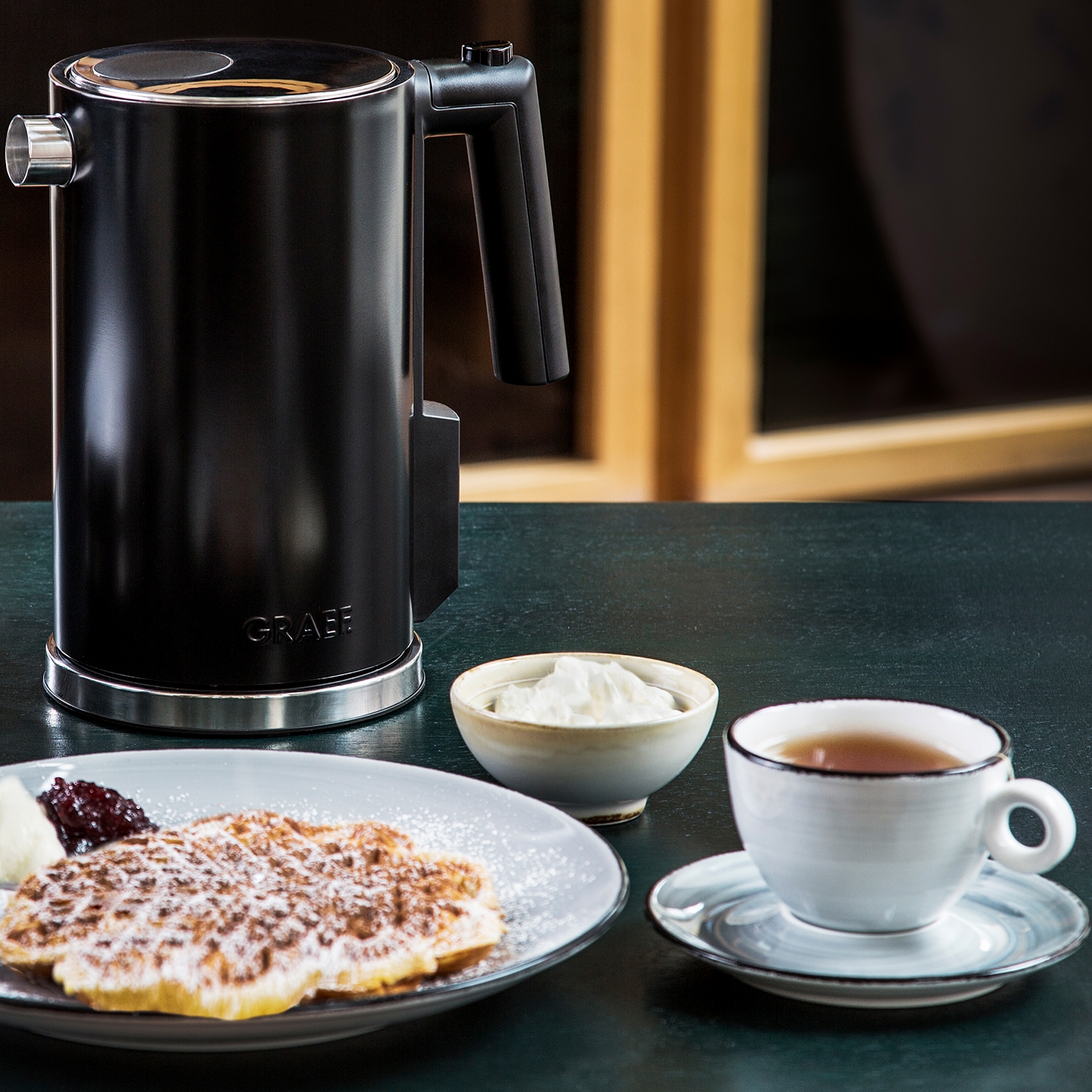 Graef - Edelstahlwasserkocher WK 902 Graef - Edelstahlwasserkocher WK 902