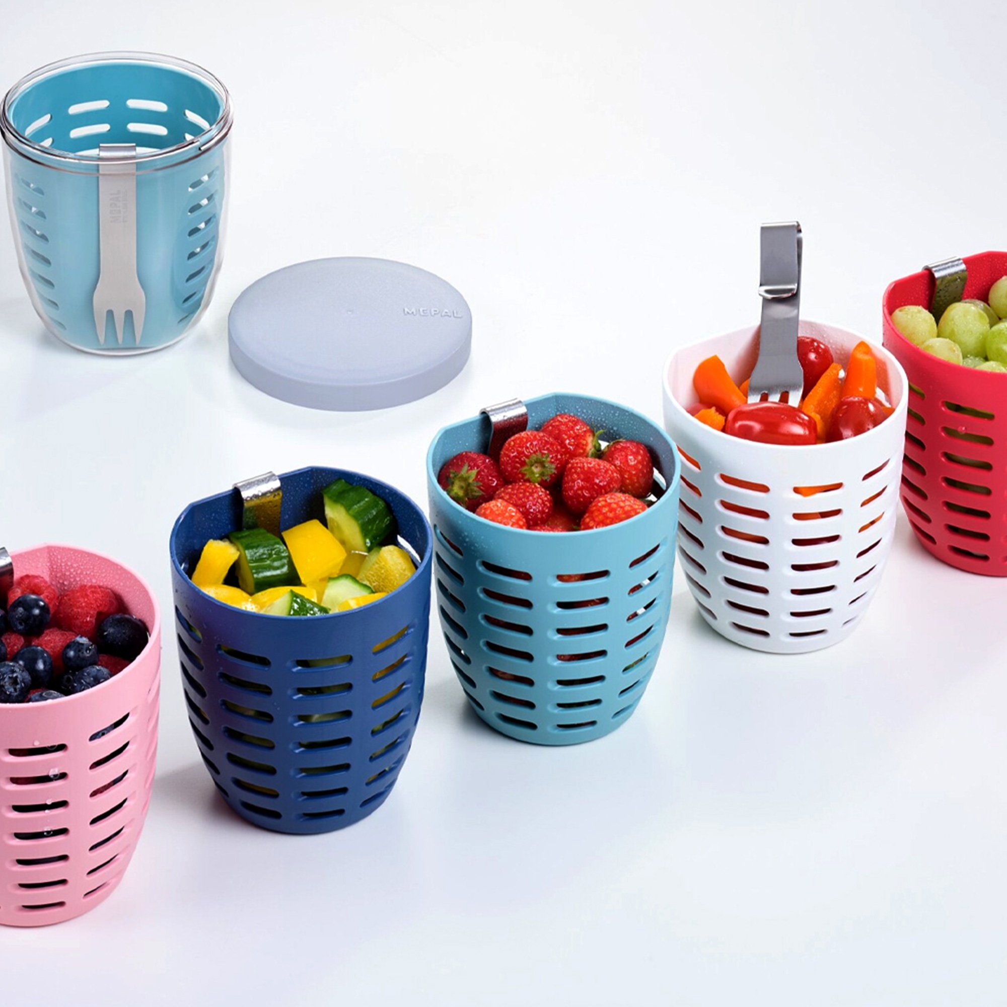 Mepal - Ellipse Fruit & Veggie Pot - verschiedene Farben