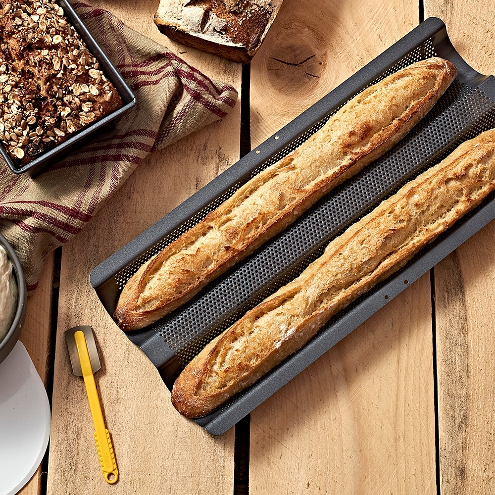 de Buyer - Baguette & Brot - 4er-Set homemadebread de Buyer - Baguette & Brot - 4er-Set homemadebread