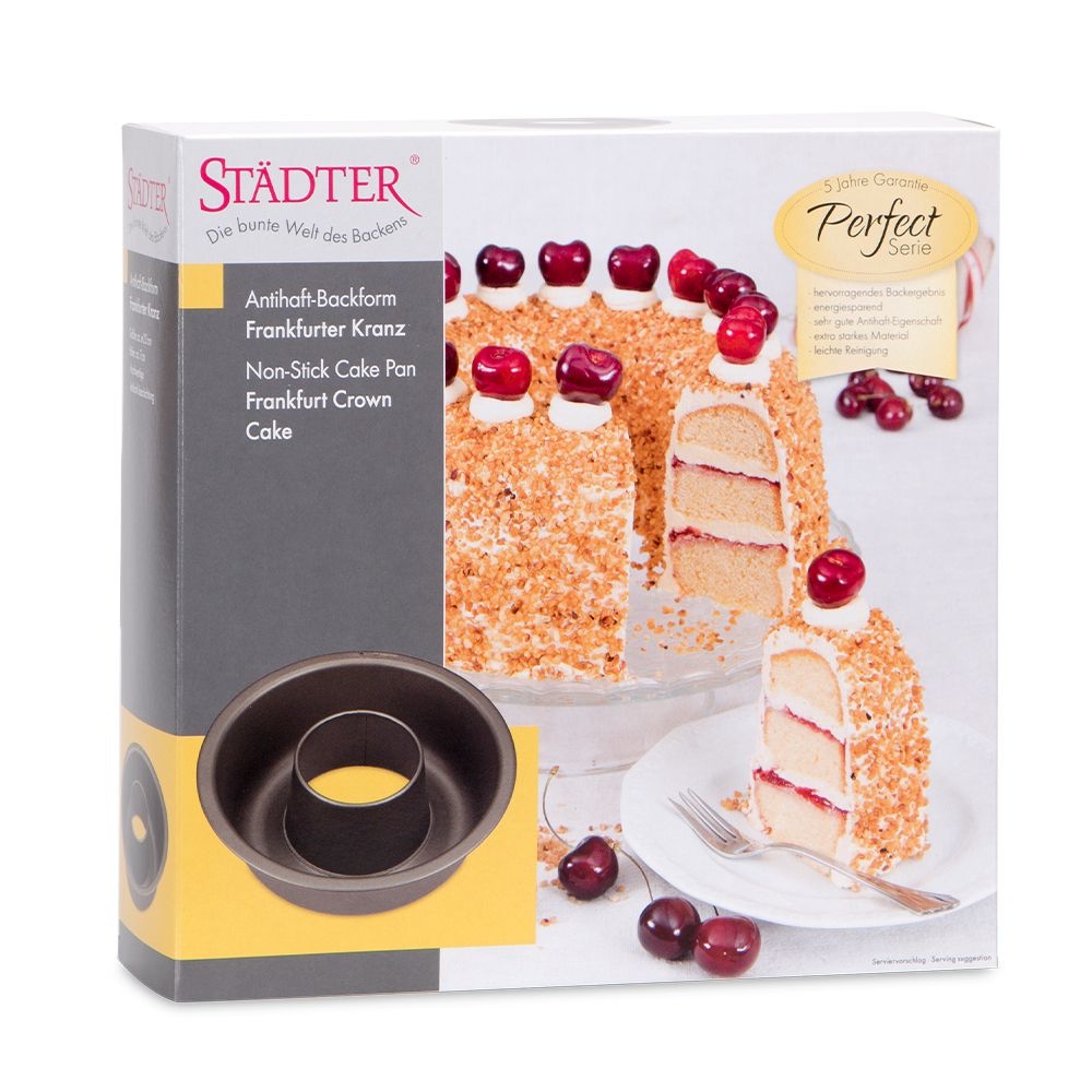 Städter - Backform Perfect - Frankfurter Kranz - verschiedene Größen