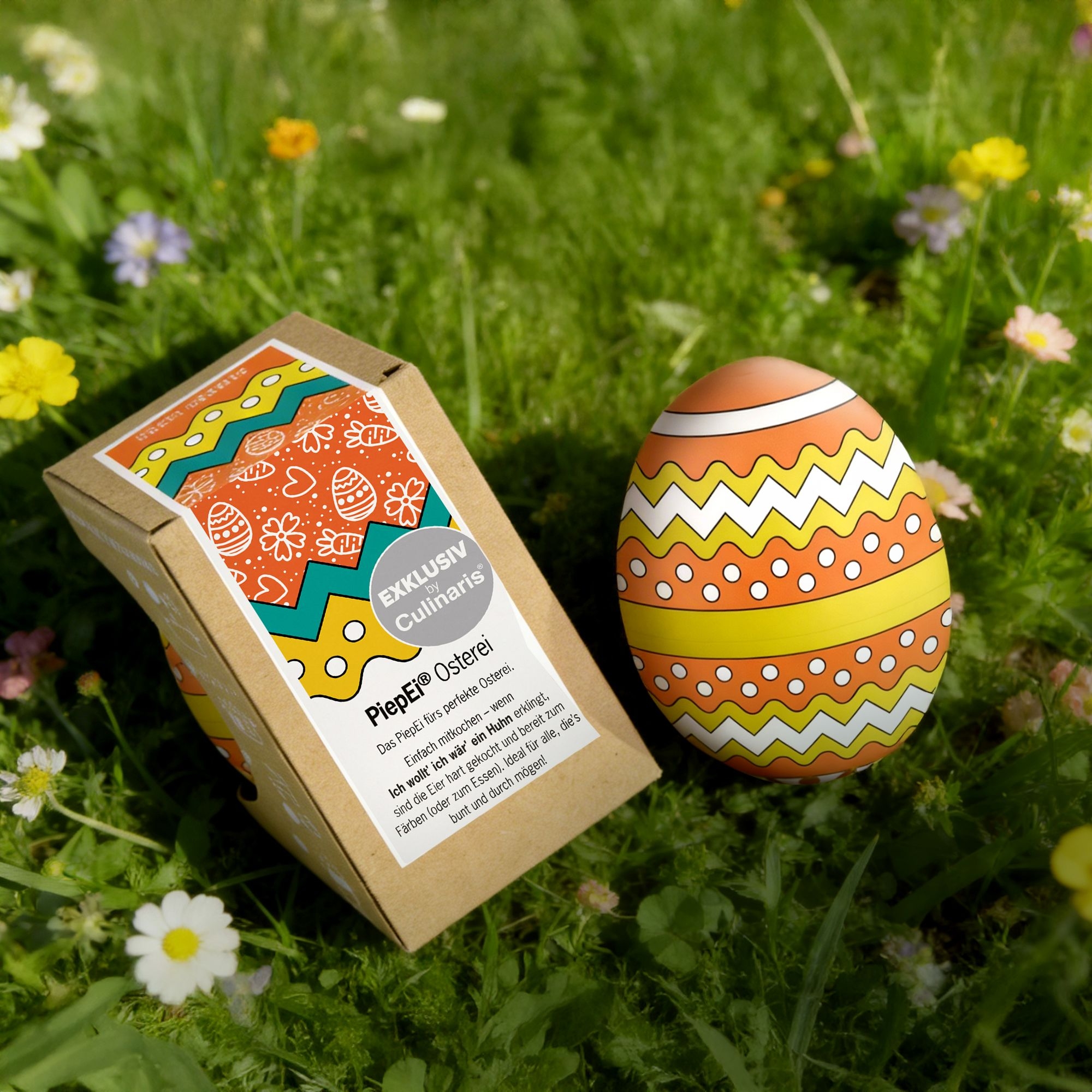 Brainstream - PiepEi Easter egg - For hard-boiled eggs - Exclusiv by Culinaris