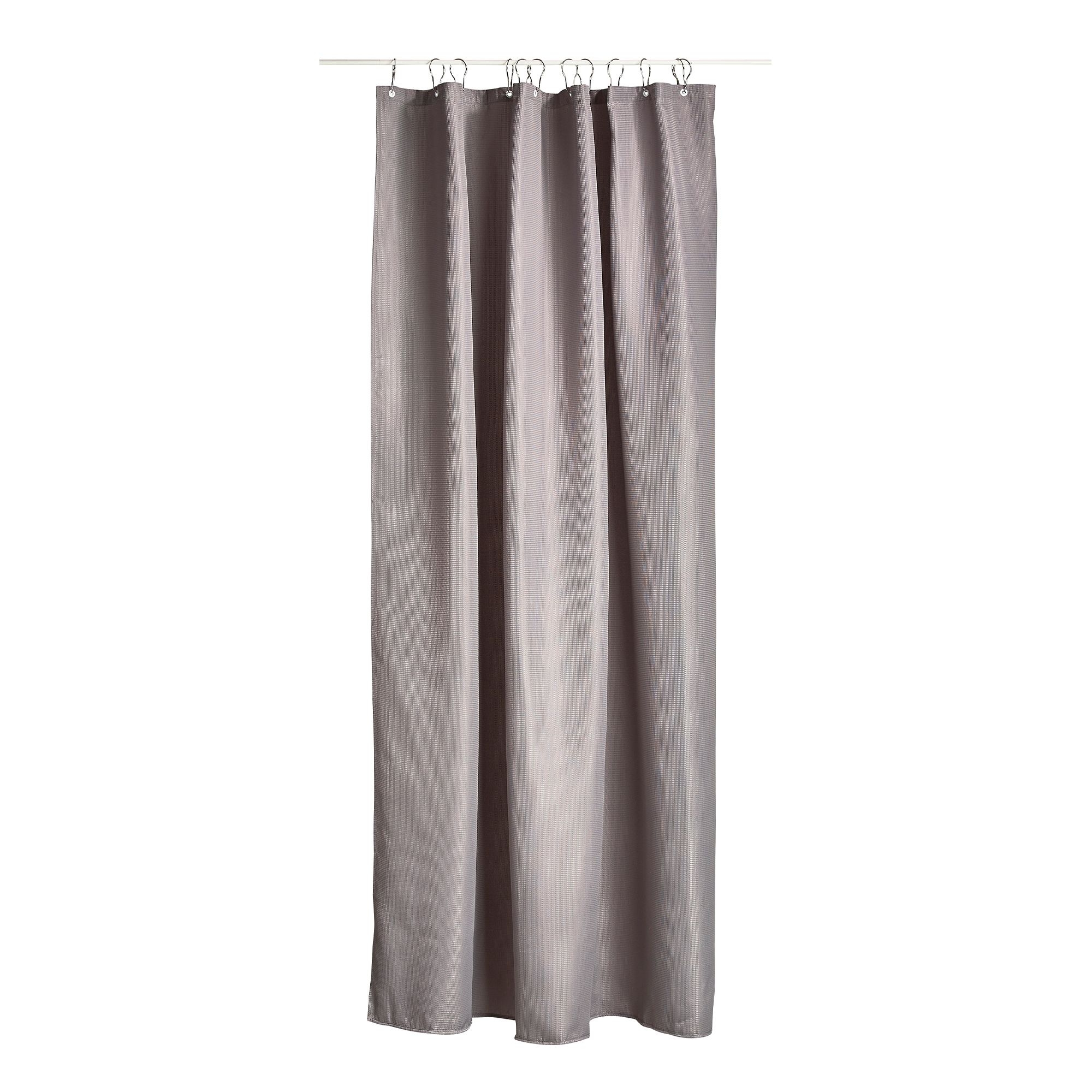 Zone - Lux shower curtain - Grey