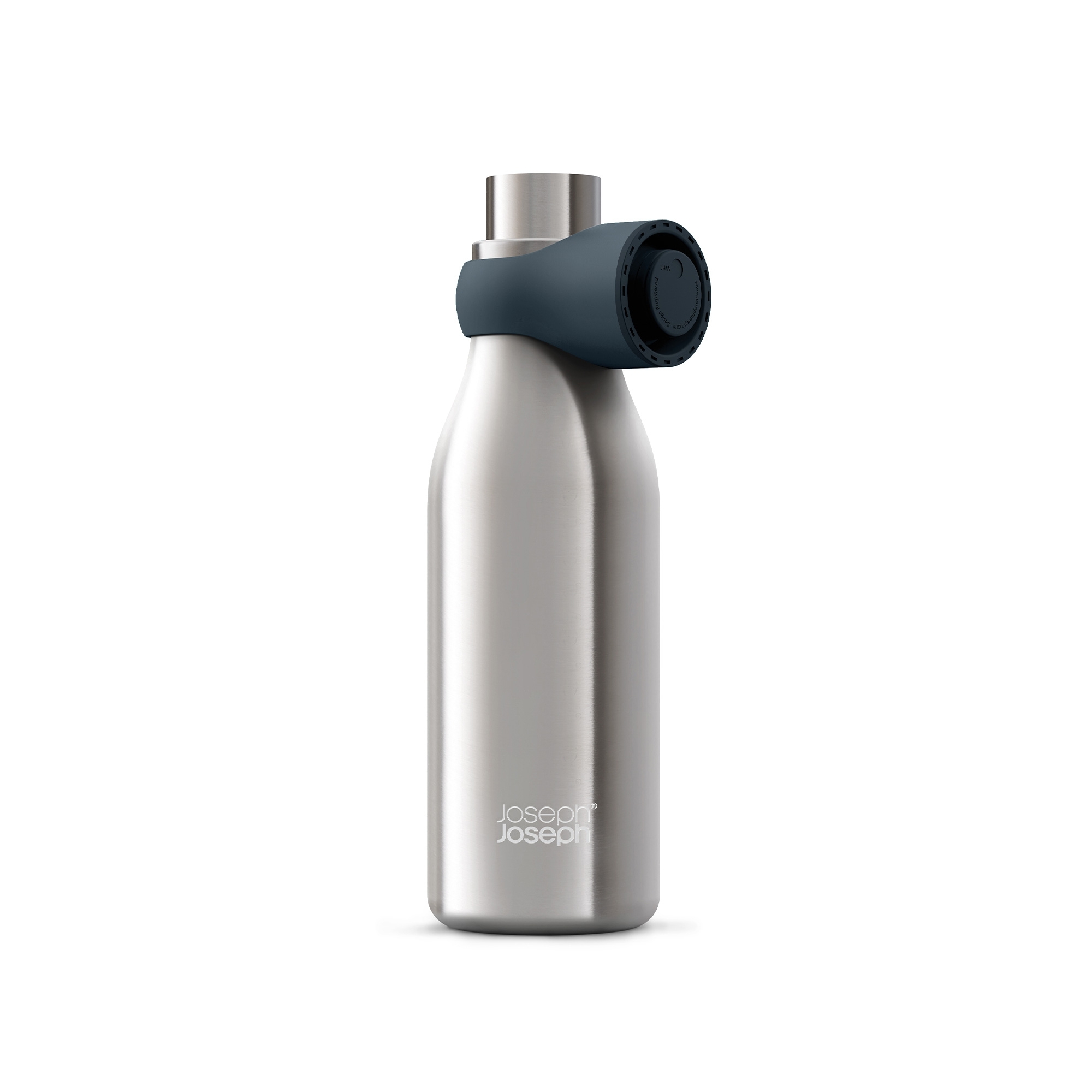 Joseph Joseph - 2-teiliges Set aus Reisebecher & Trinkflasche - Edelstahl
