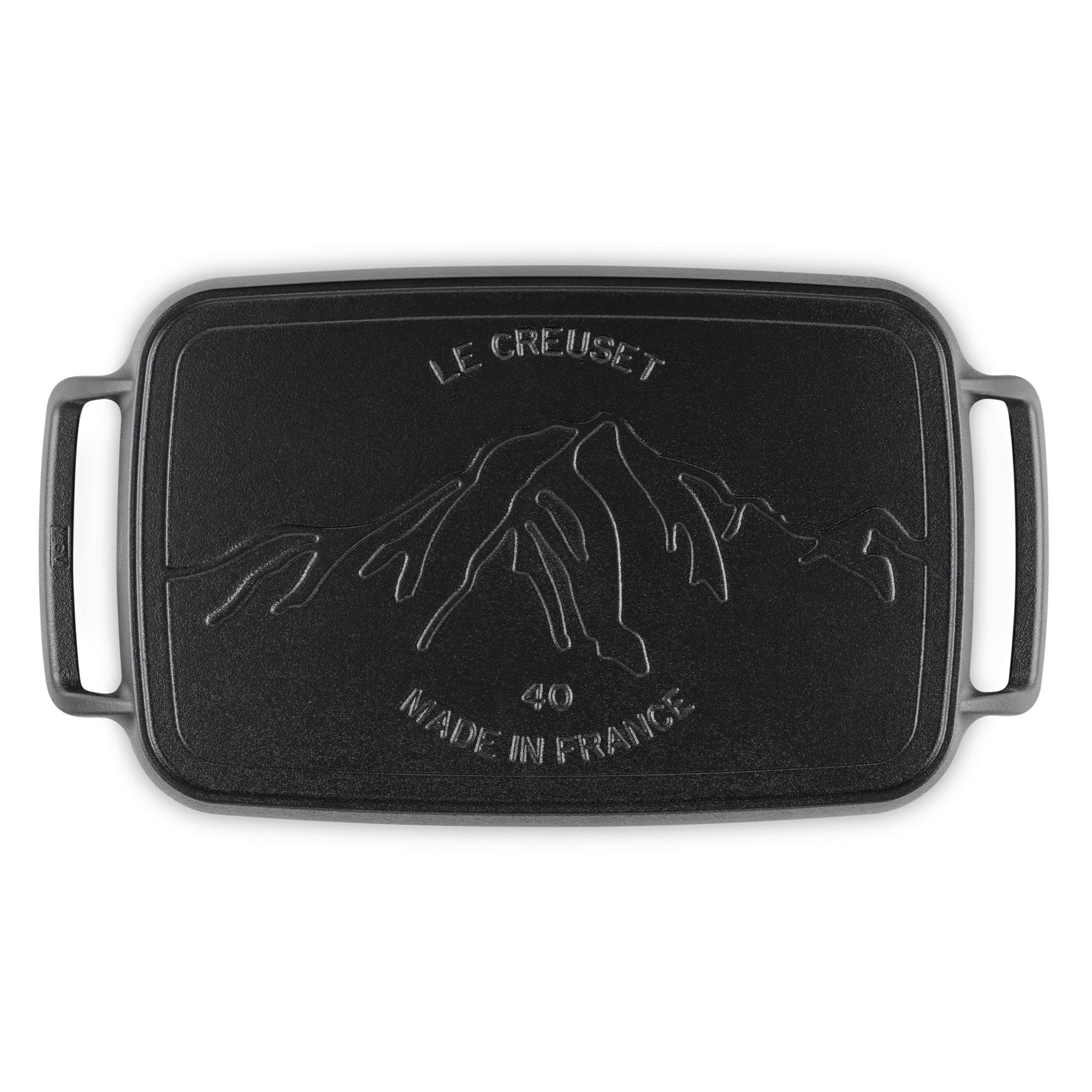 Le Creuset - Grillplatte rechteckig 40 cm - schwarz matt - BBQ Outdoor Le Creuset - Grillplatte rechteckig 40 cm - schwarz matt - BBQ Outdoor