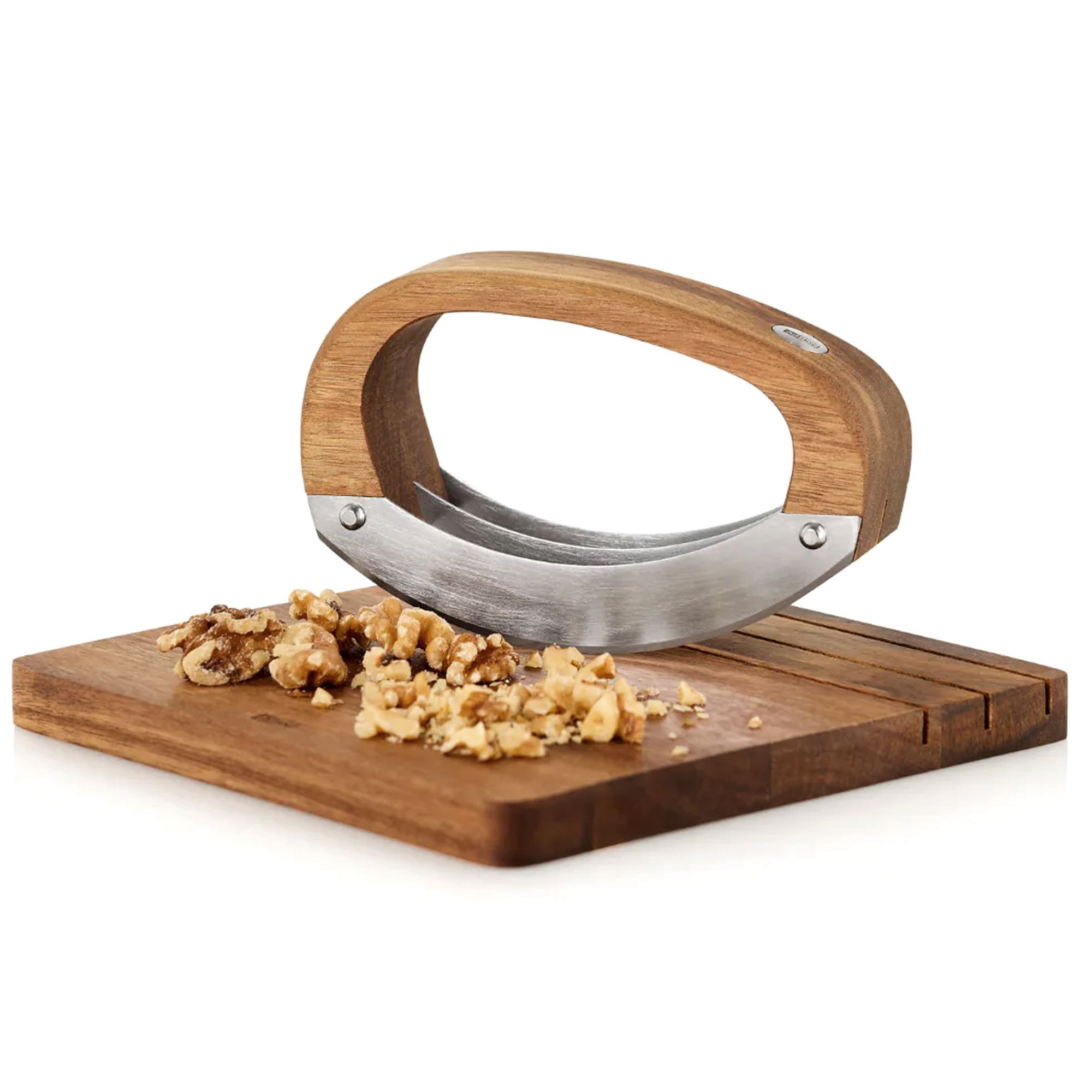 AdHoc - Mincing knife RoccaVerde with Cutting Board AdHoc - Mincing knife RoccaVerde with Cutting Board