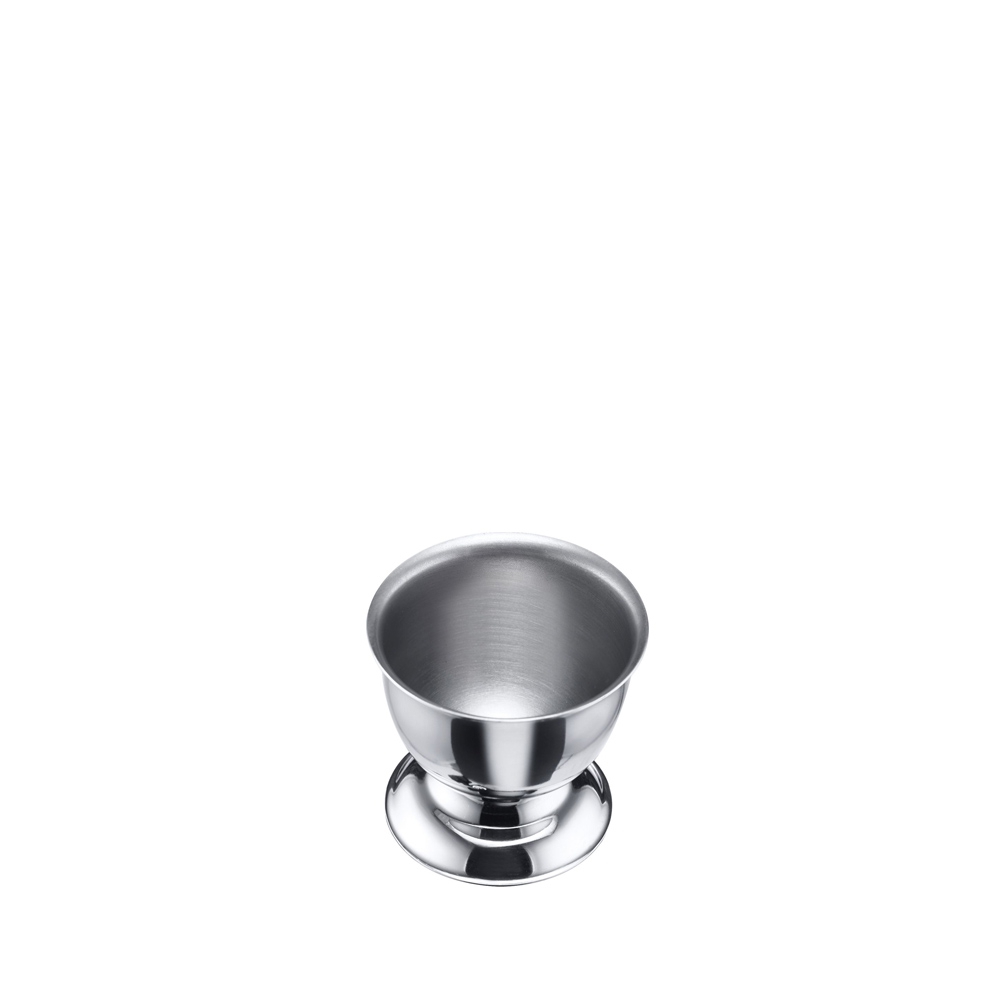 Westmark - 4 Egg cups with foot, stainless steel