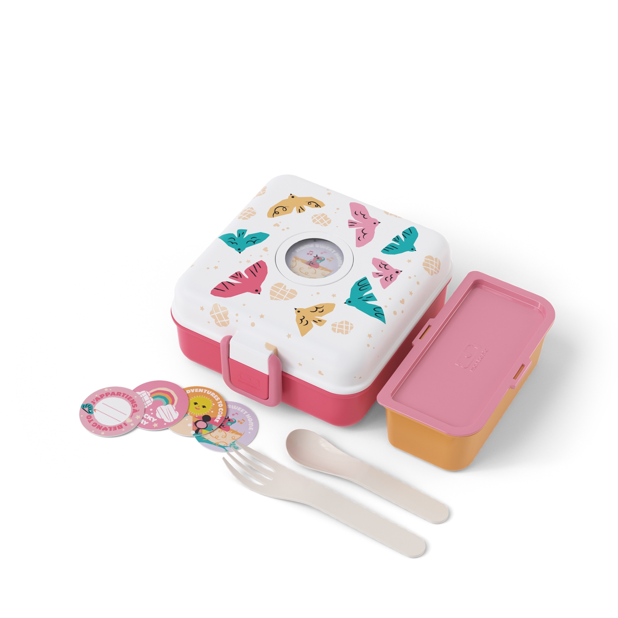 monbento - MB Snacky - Lunchbox - Birds