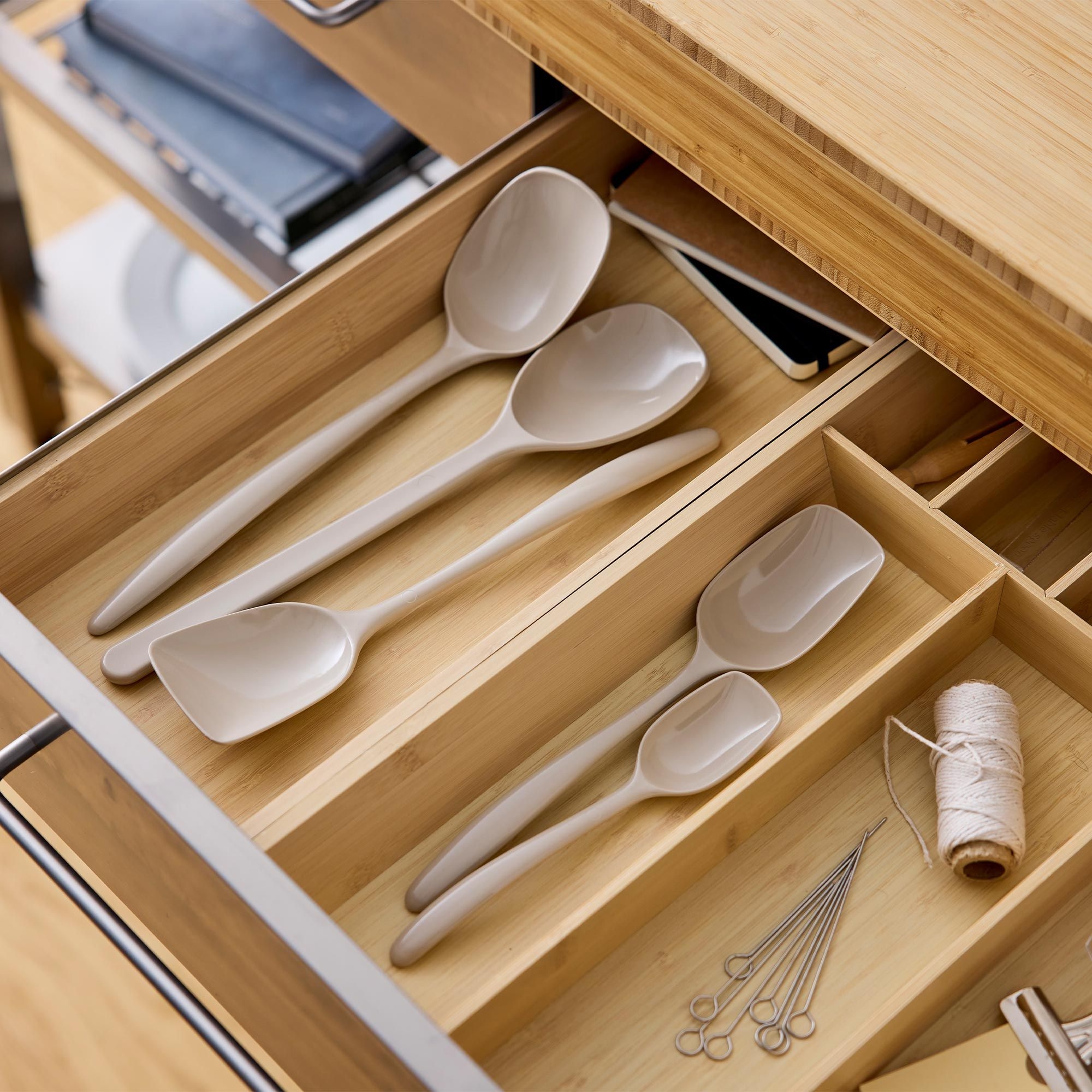 Rosti - Mixing spoon set 4 pieces - NEW Classic - Humus
