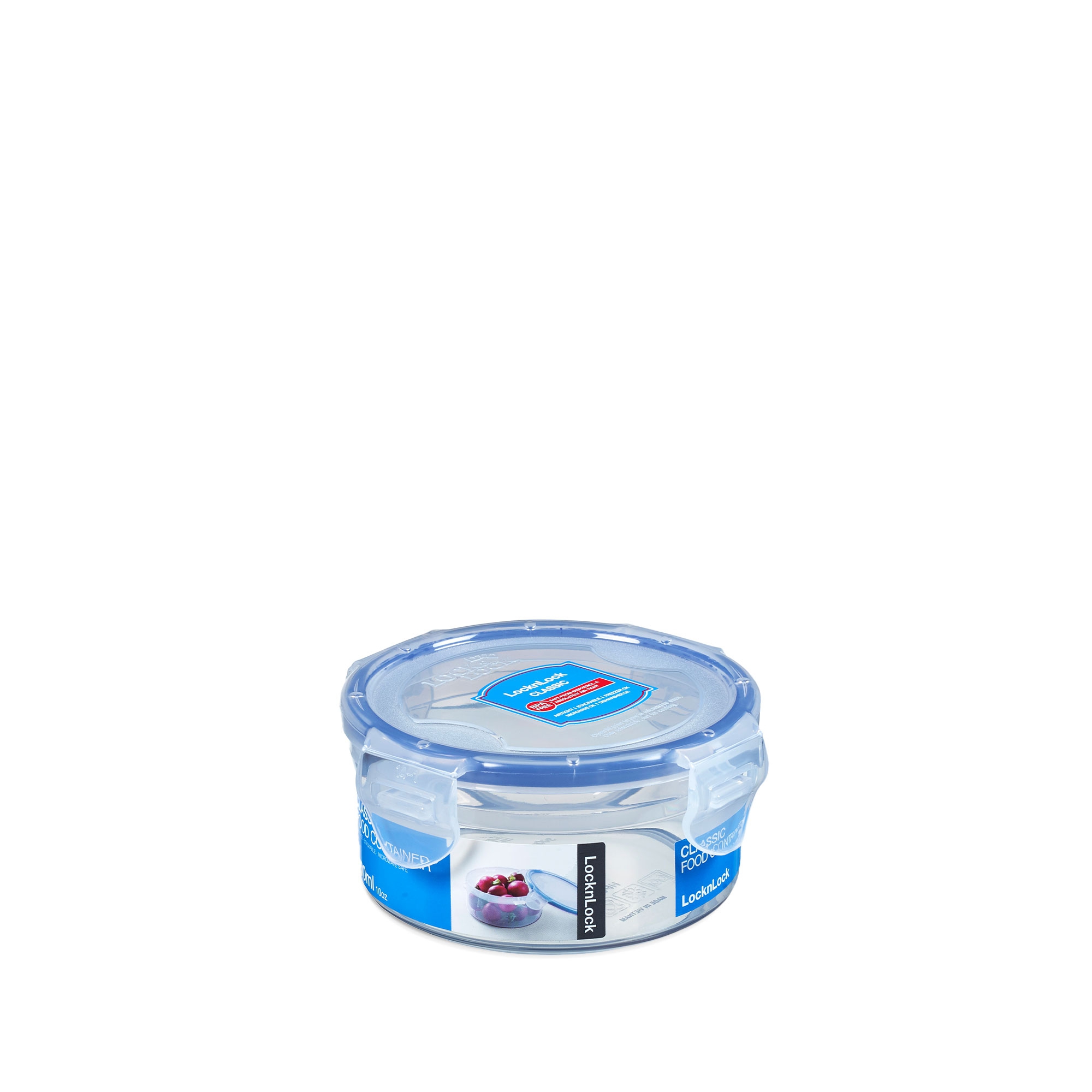 LocknLock - food storage containers PP CLASSIC round flat 300ml