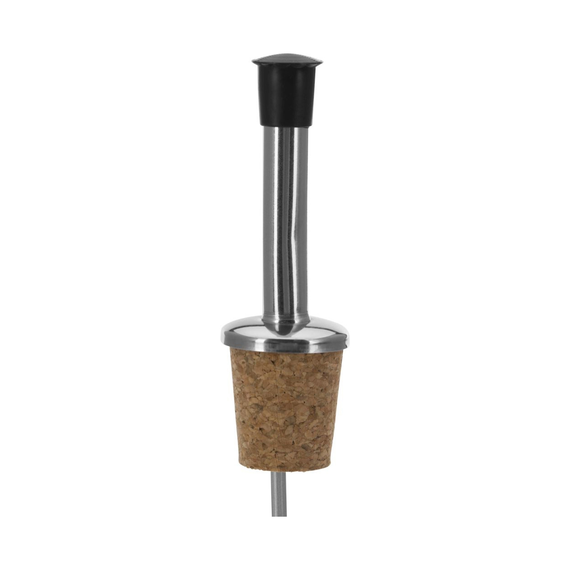 Westmark - Free flow pourers »Inox Standard«, natural cork, plastic