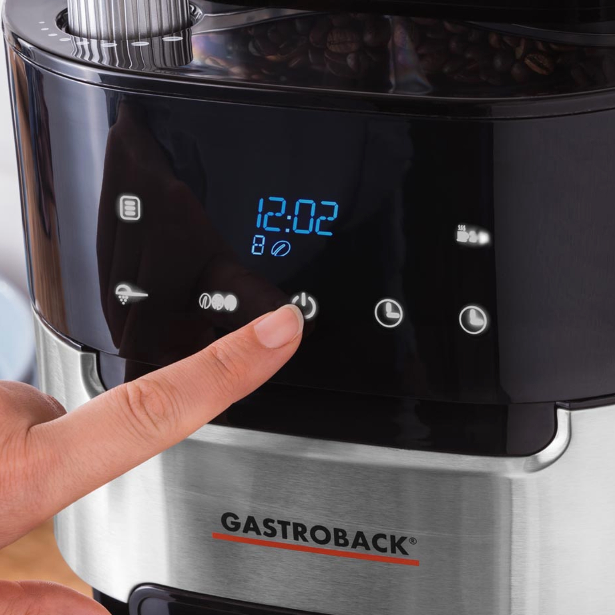 Gastroback - Kaffeemaschine Grind & Brew Pro