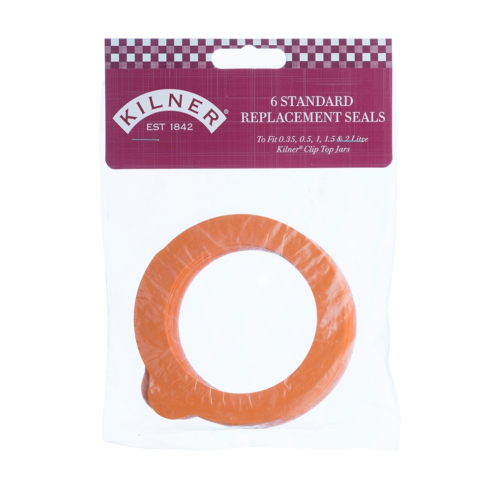 Kilner - 6x Replacement Seals for 0,35 L Kilner - 6x Replacement Seals for 0,35 L