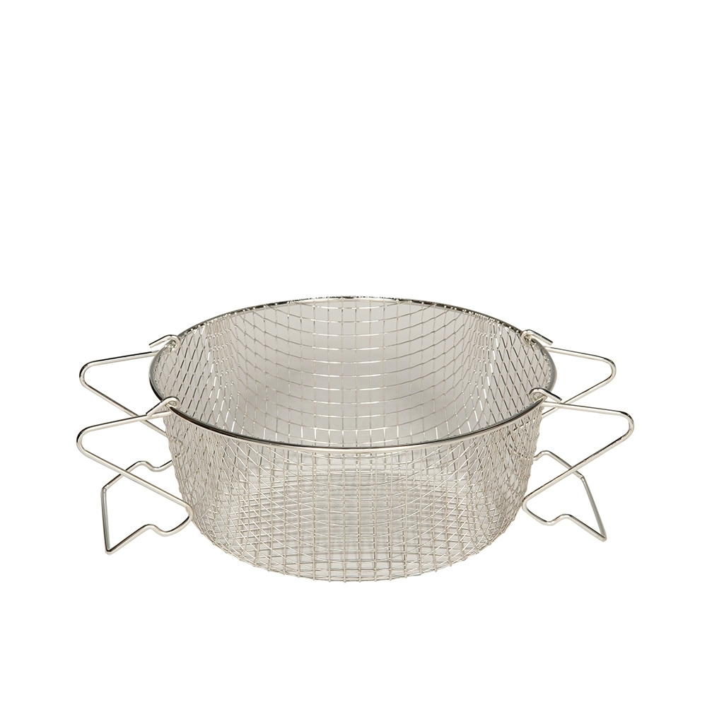 Riess CLASSIC - Schwarzemaille - Einsatz für Pommes-Frites Pfanne