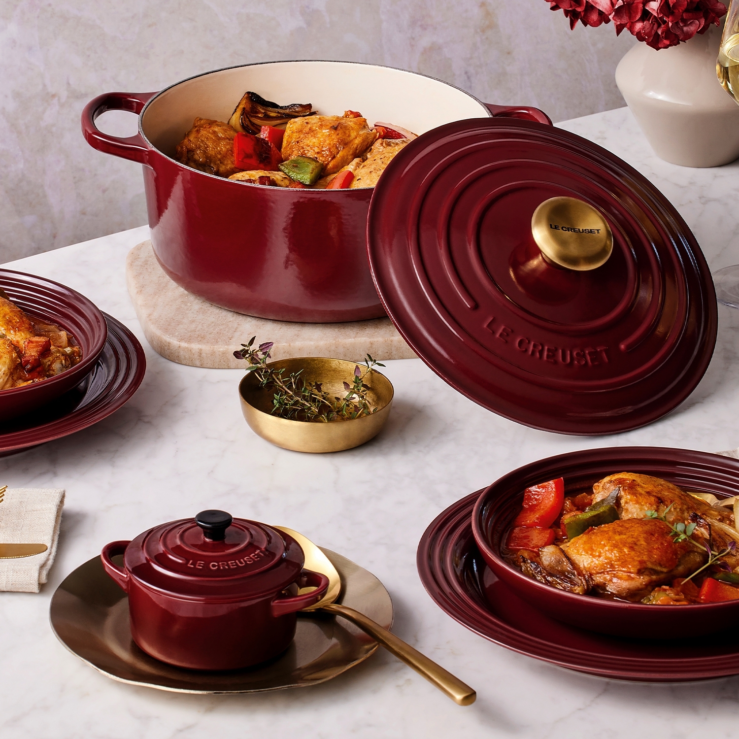 Le Creuset - Signature Bräter Rund Le Creuset - Signature Bräter Rund