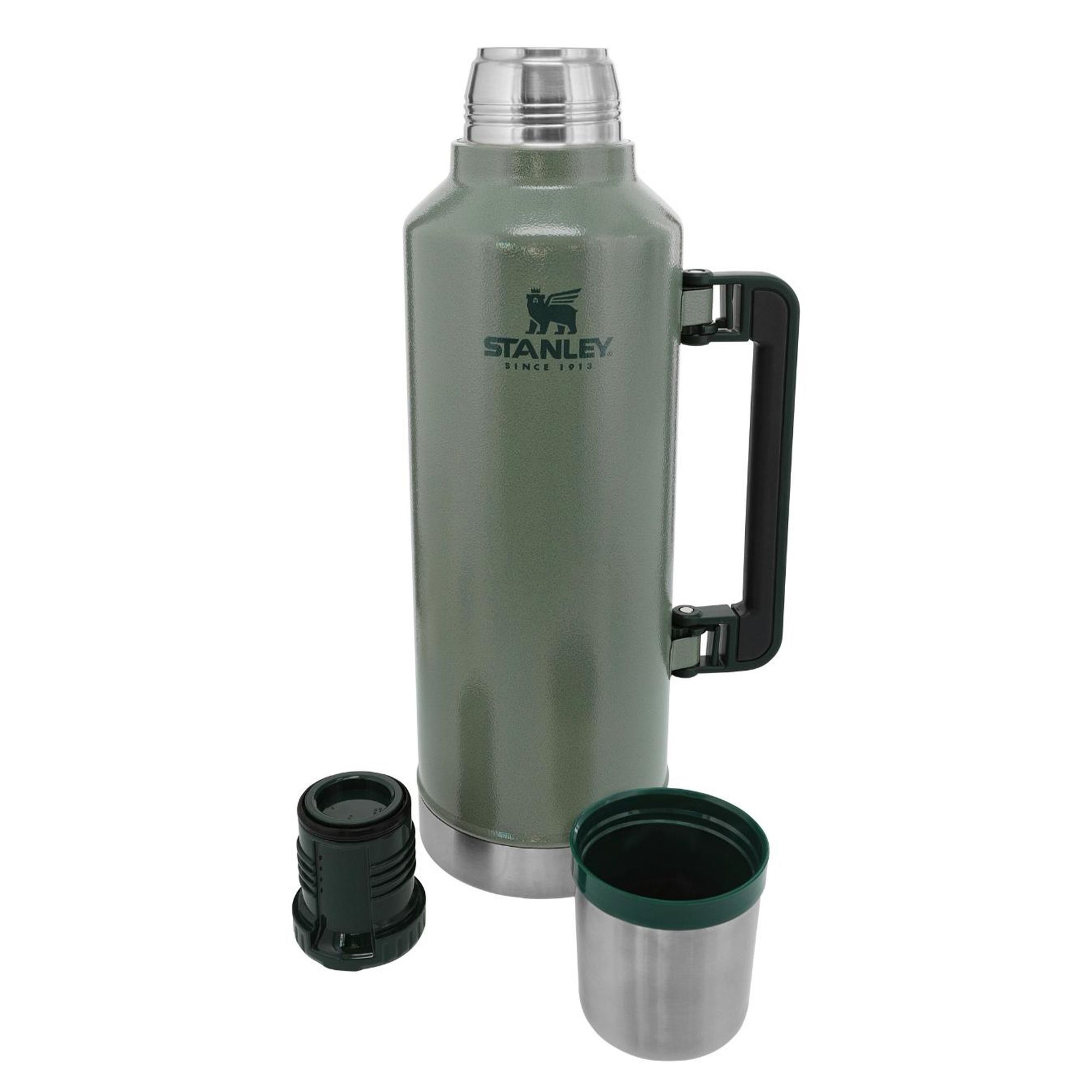 Stanley - Classic Insulated Bottle - 2.3 L - Hammertone Green Stanley - Classic Insulated Bottle - 2.3 L - Hammertone Green