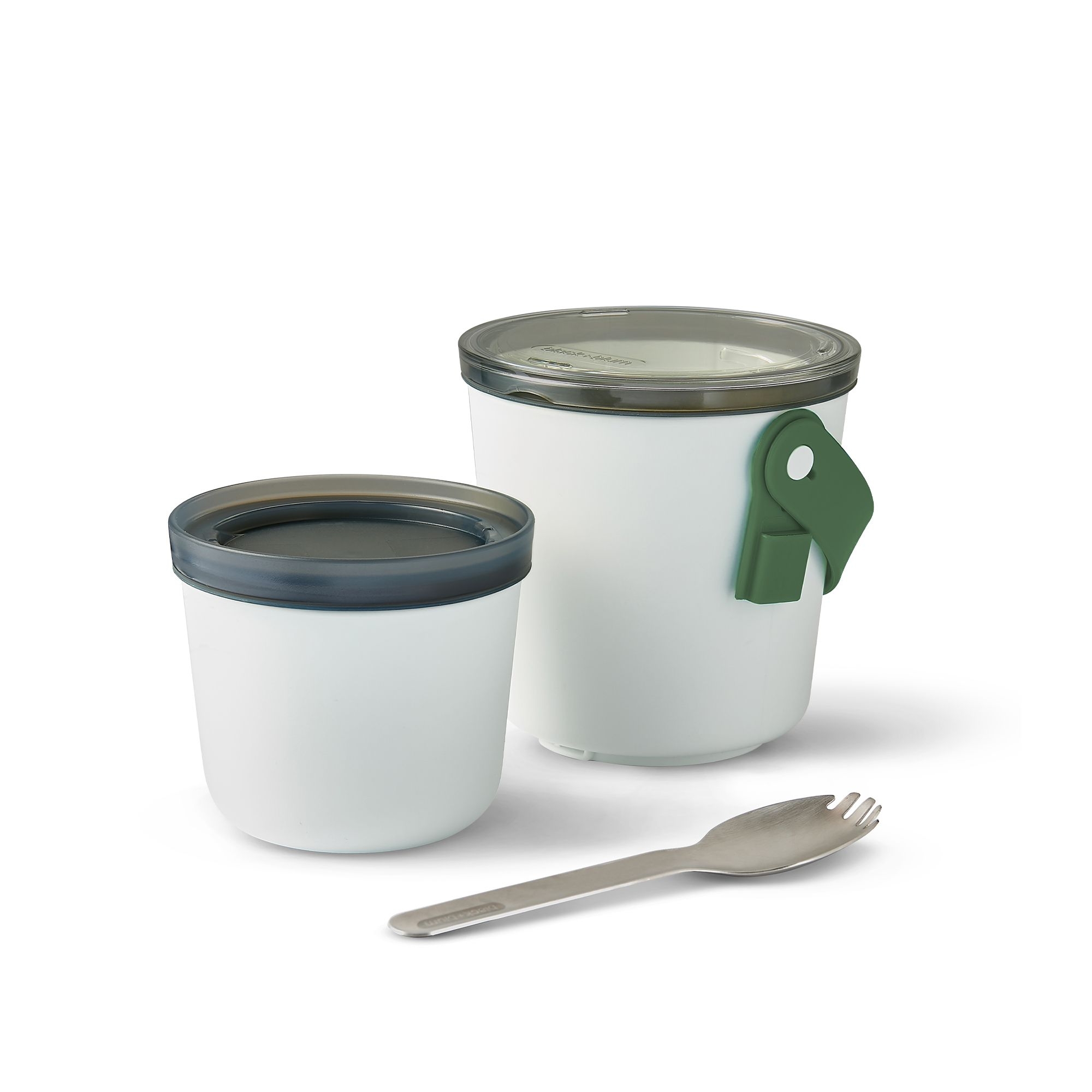 black+blum - Lunchbecher 2-tlg 300ml+600ml Olive black+blum - Lunchbecher 2-tlg 300ml+600ml Olive