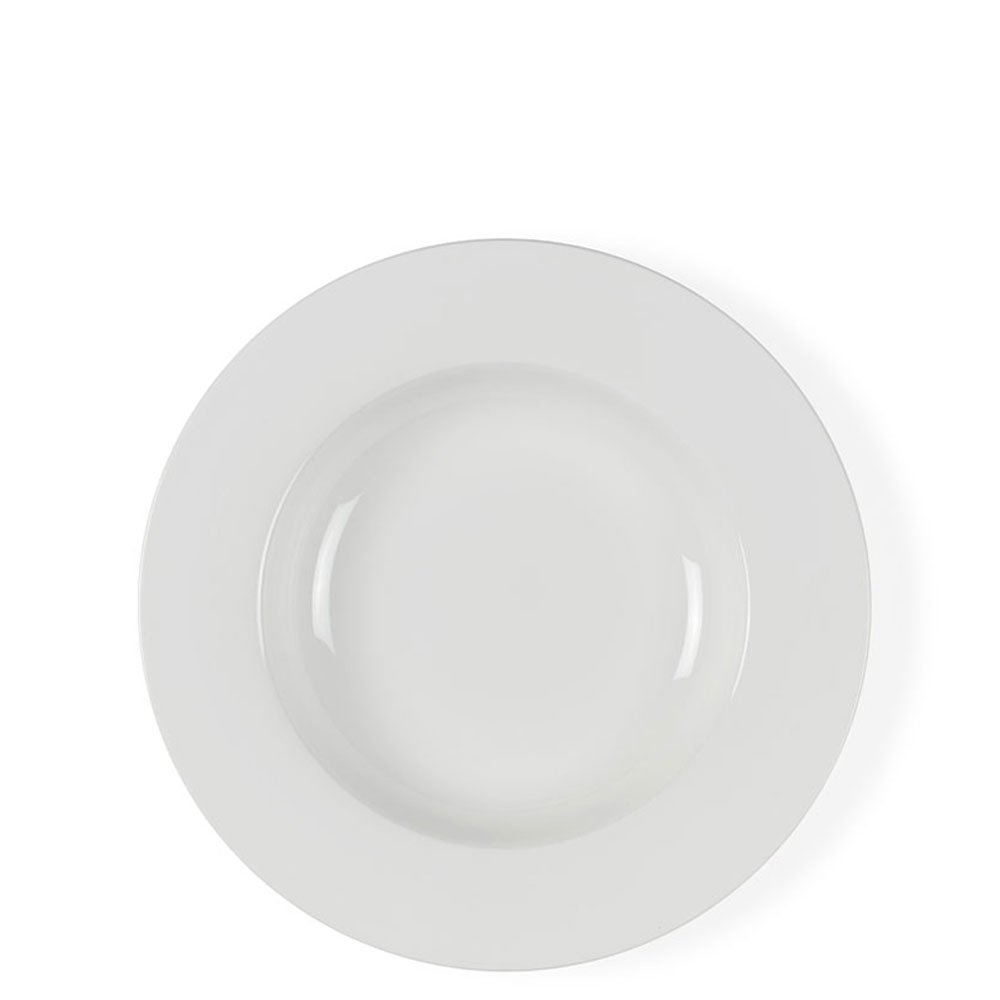 Bitz - Soup plate - 23 cm - bone white porcelain
