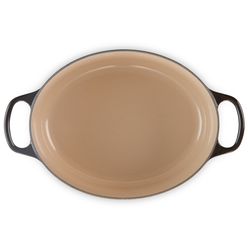 Le Creuset - Signature Gourmet-Bräter oval 27 cm - Schwarz Le Creuset - Signature Gourmet-Bräter oval 27 cm - Schwarz