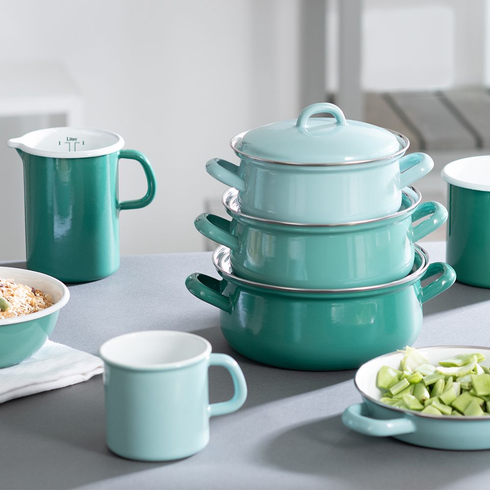 Riess CLASSIC - Nature Green Dark - Kitchen bowl