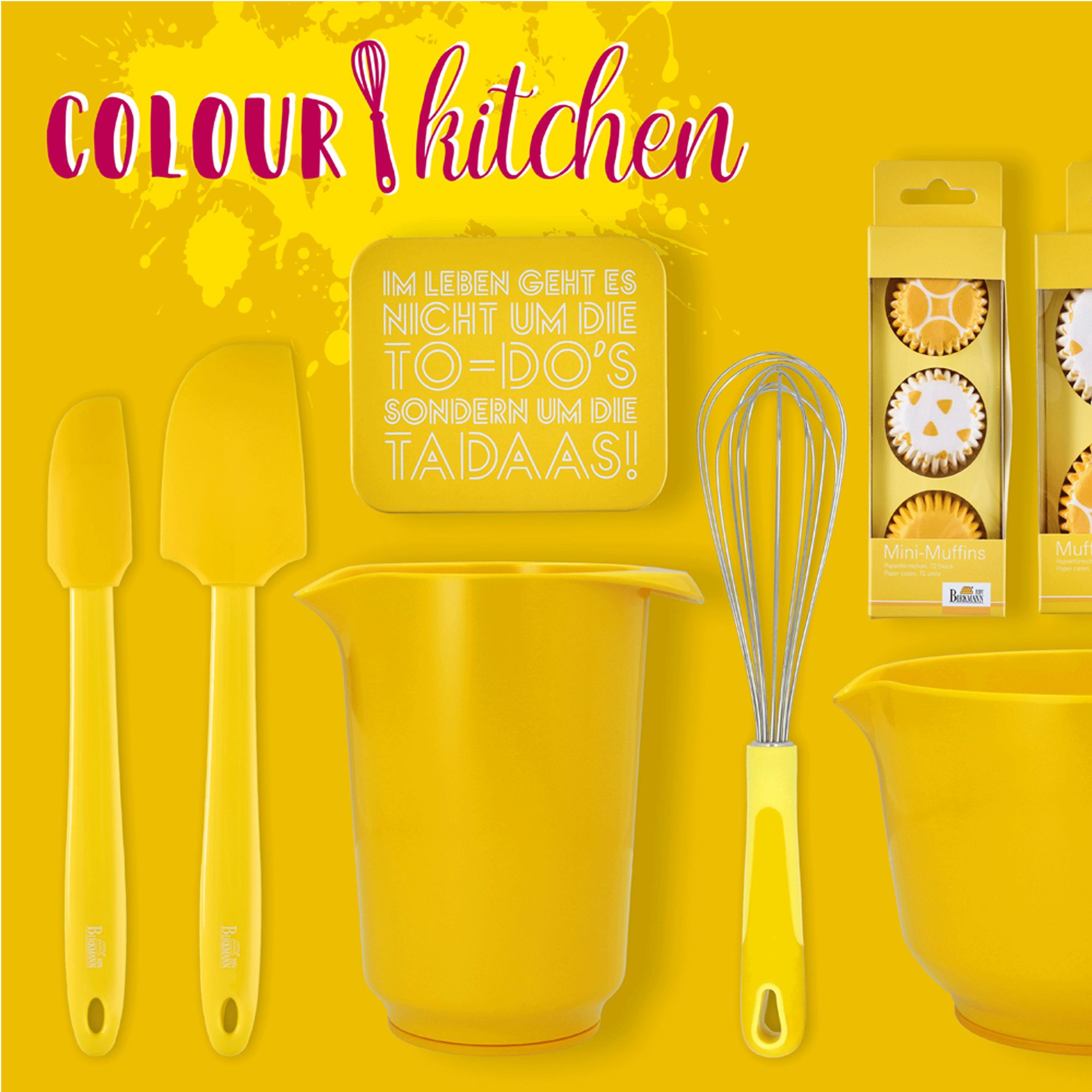 Birkmann - Dough scraper Color Splash - 27 cm - Yellow