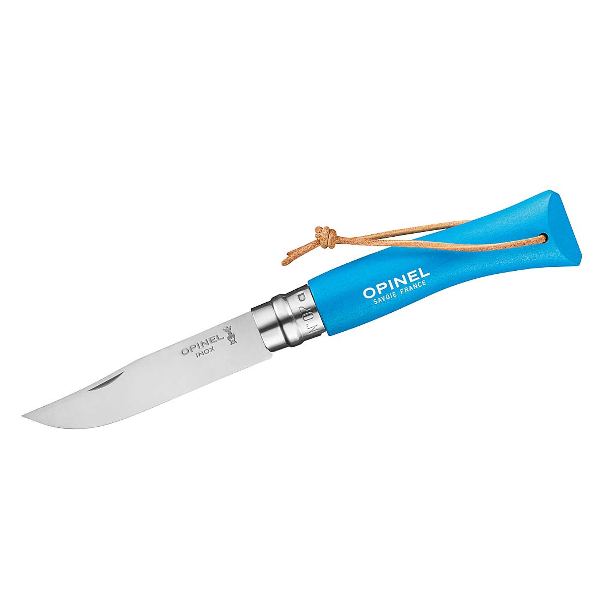 Opinel - Pocket knife No 07 - Baroudeur - 17,7 cm - blue