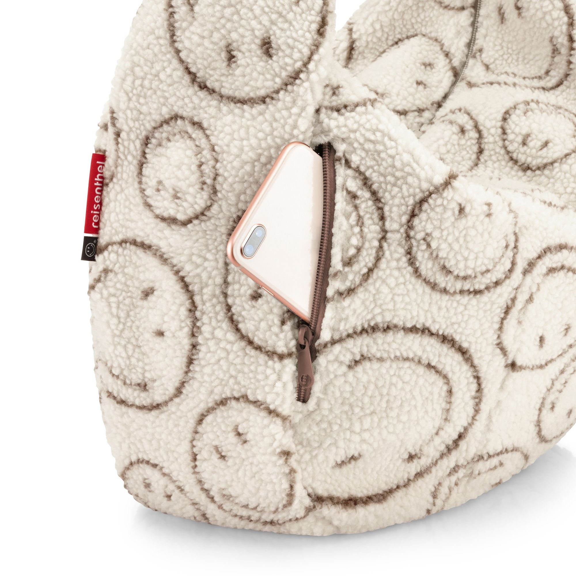 reisenthel - moonbag - smiley ® teddy chocolate