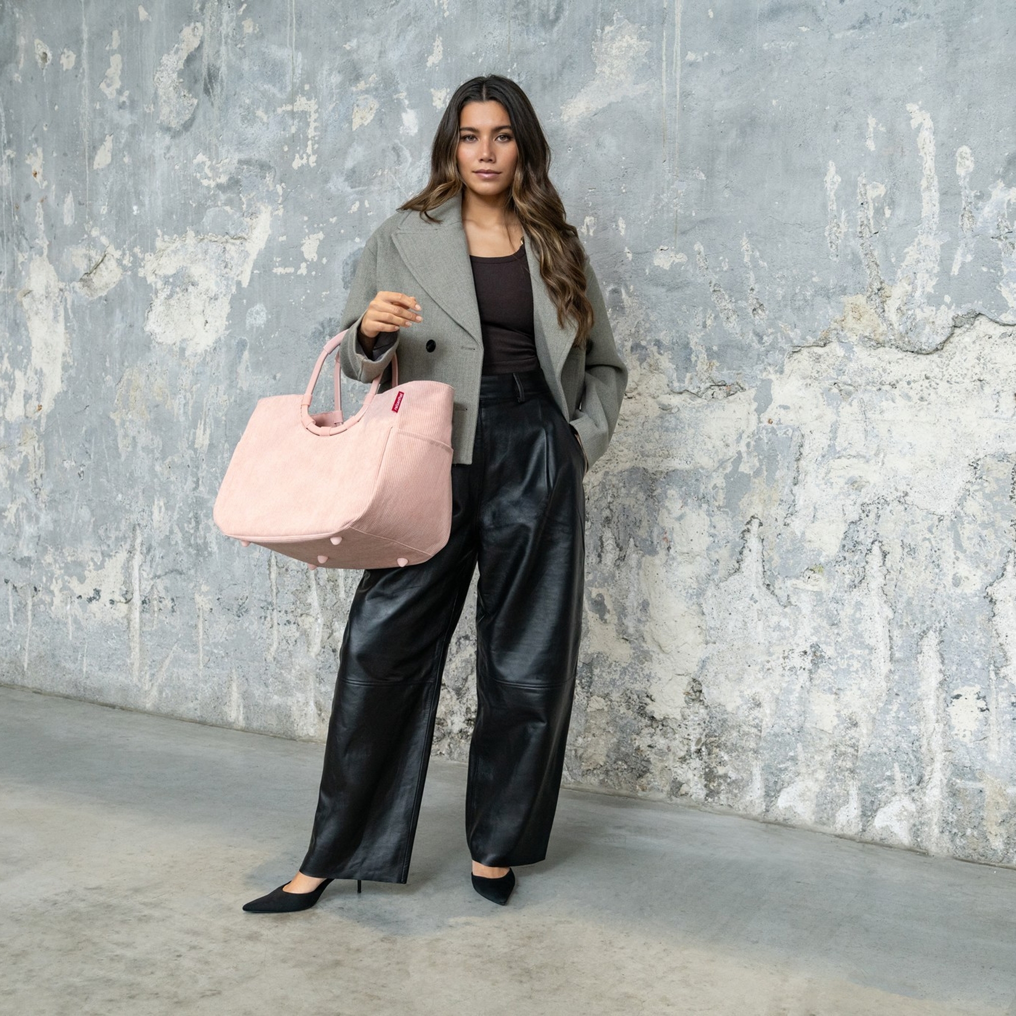 reisenthel - loopshopper L - frame cord blush