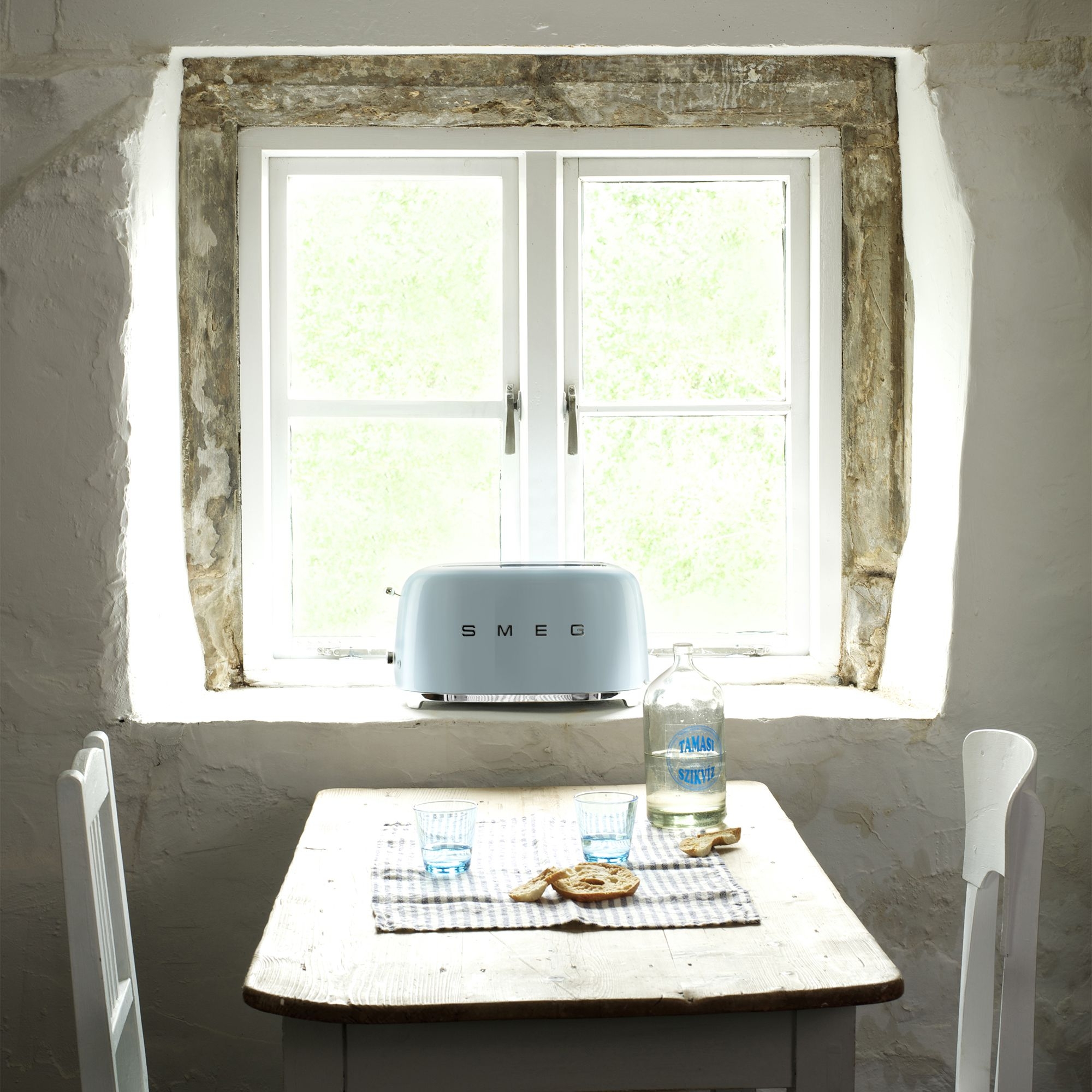 Smeg - 2-slot toaster long TSF02 - design line style The 50 ° years Smeg - 2-slot toaster long TSF02 - design line style The 50 ° years