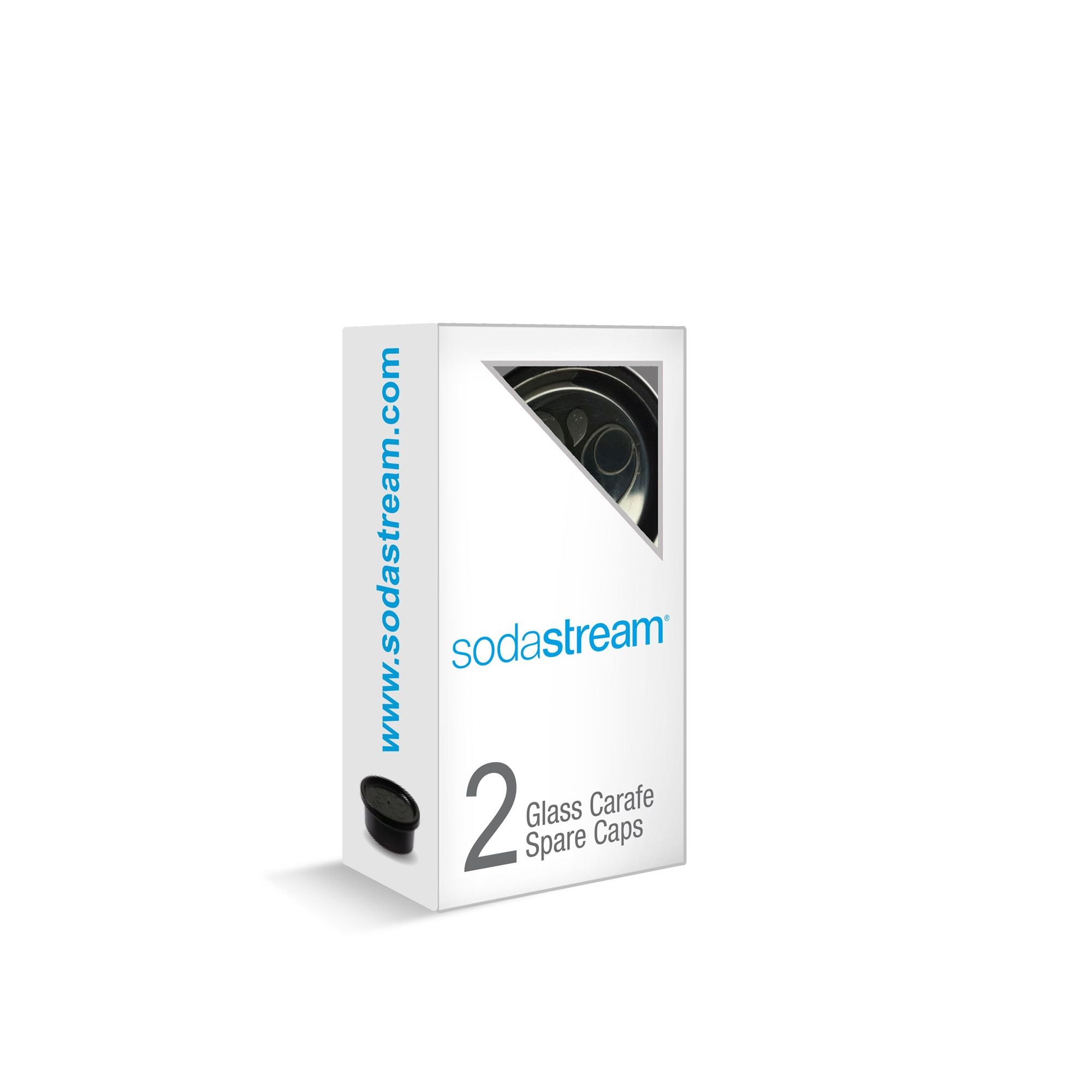 SODASTREAM - Screw cap, glass carafe 2pcs set SODASTREAM - Screw cap, glass carafe 2pcs set