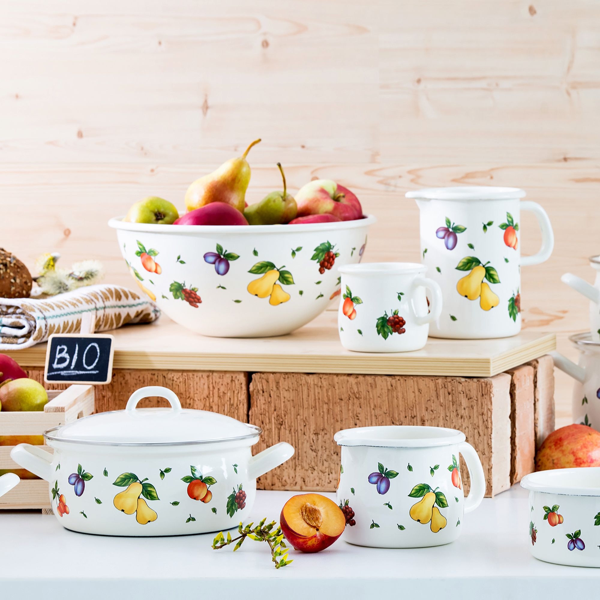 Riess - COUNTRY - Fruit Garden - Schüssel 22 cm Riess - COUNTRY - Fruit Garden - Schüssel 22 cm