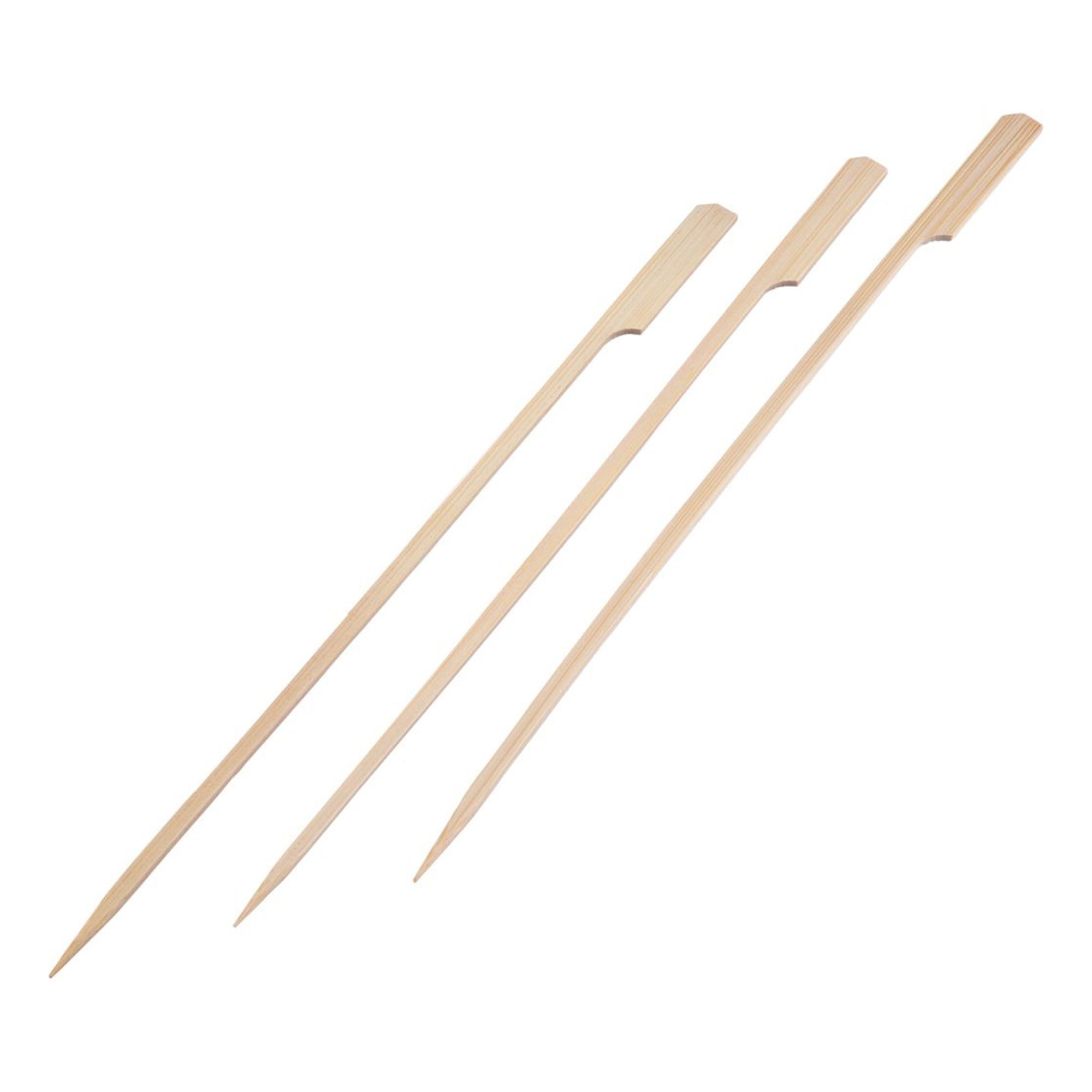 Westmark - 50 Fingerfood sticks + Skewers »Woody«, 25 cm