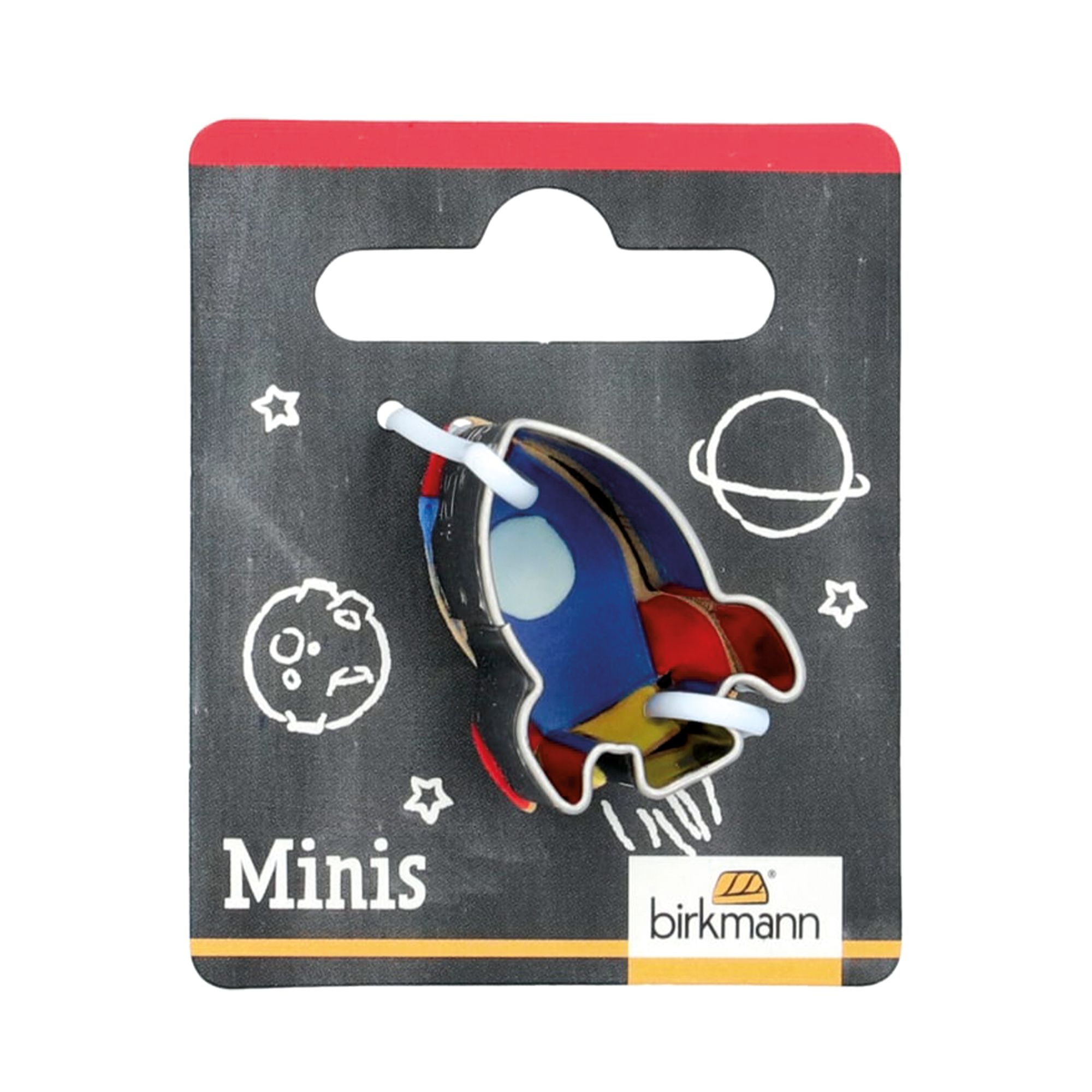 Birkmann - Mini cookie cutter - rocket - 2.7 cm