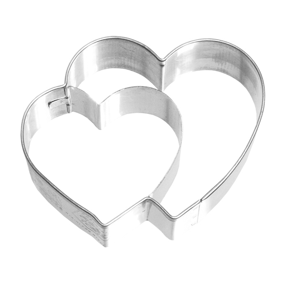 Birkmann - Ausstechform Doppelherz 6,5 cm Birkmann - Ausstechform Doppelherz 6,5 cm
