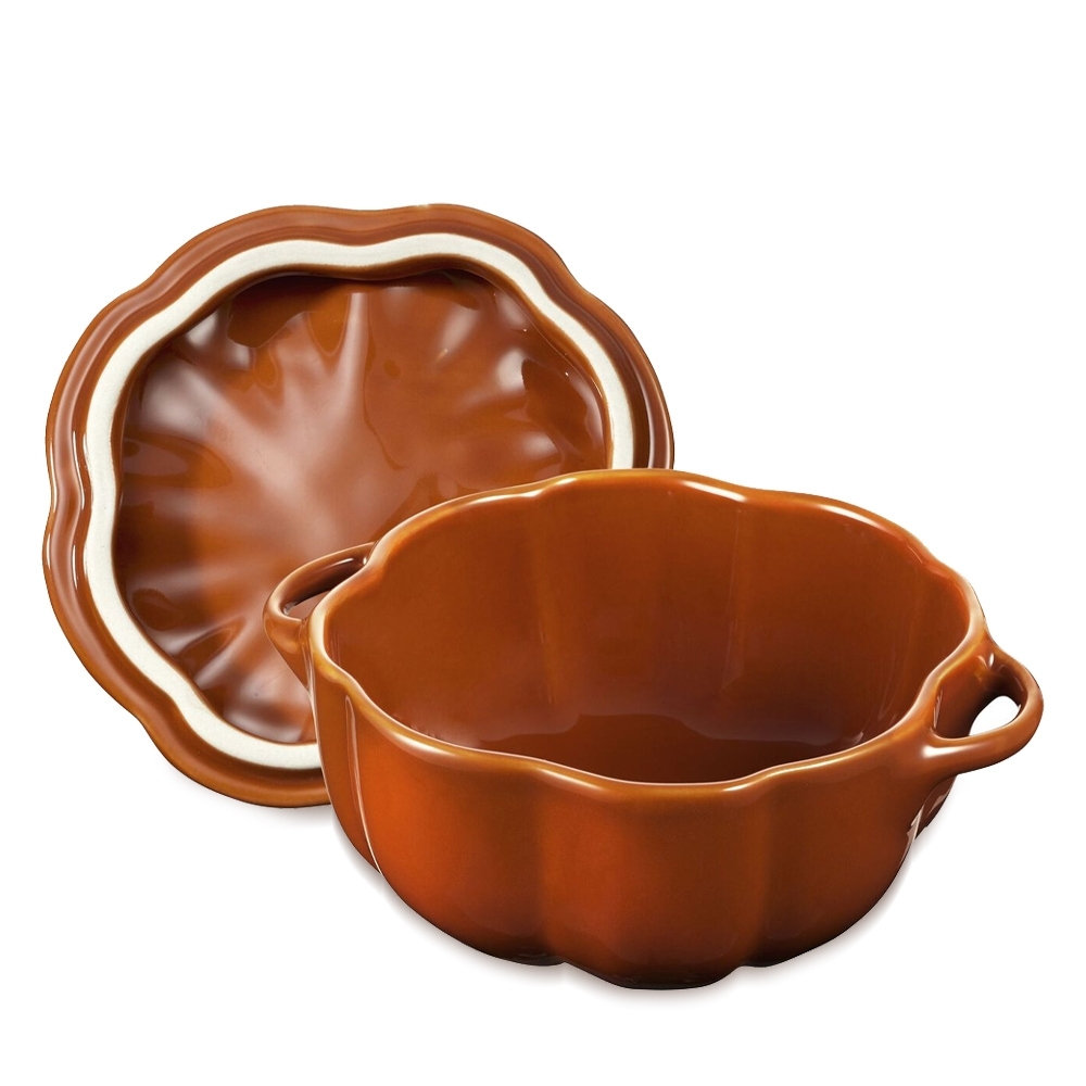 STAUB - Ceramique Cocotte | Kürbis | 12 cm | zimt STAUB - Ceramique Cocotte | Kürbis | 12 cm | zimt