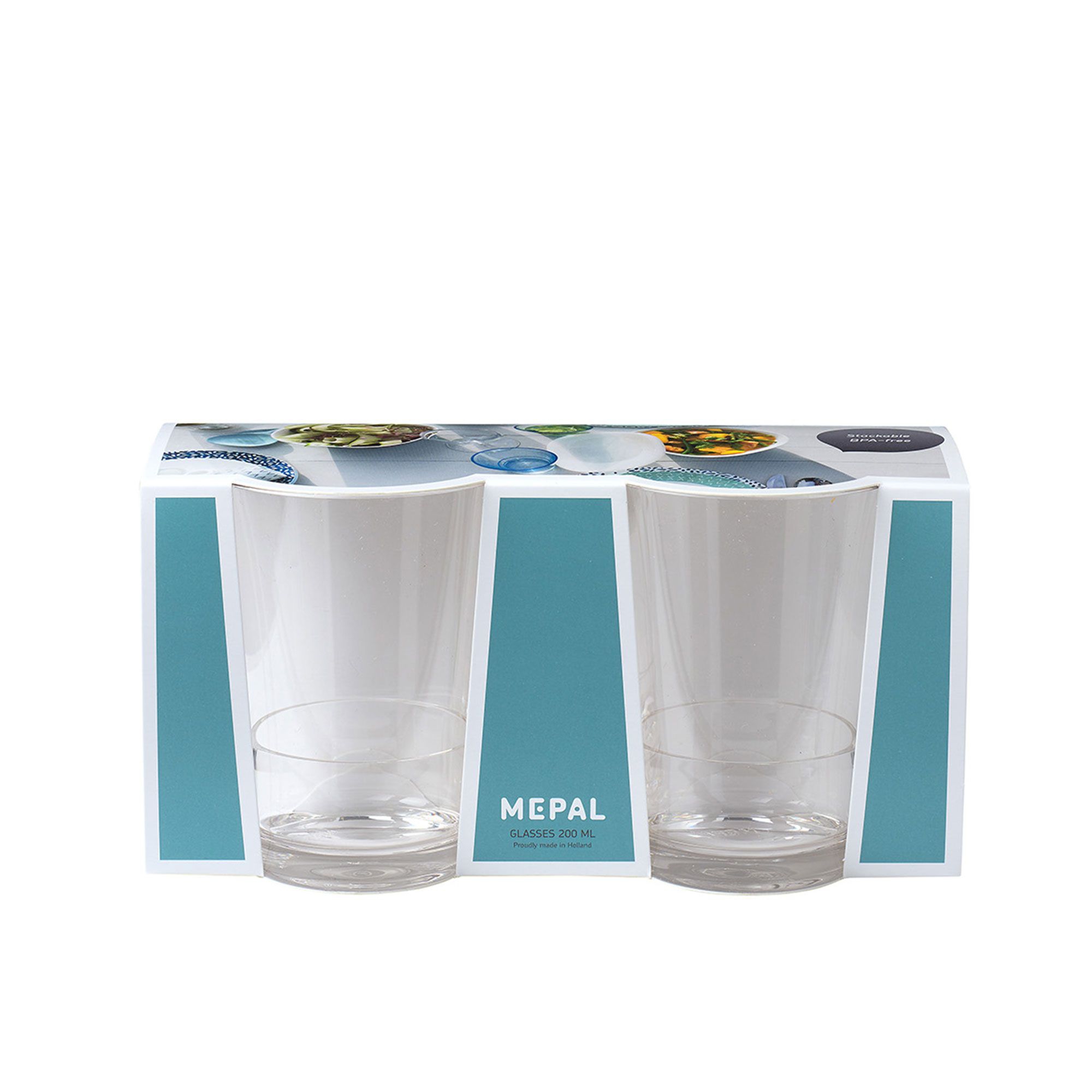Mepal - Kunststoffglas 200ml 2er Set