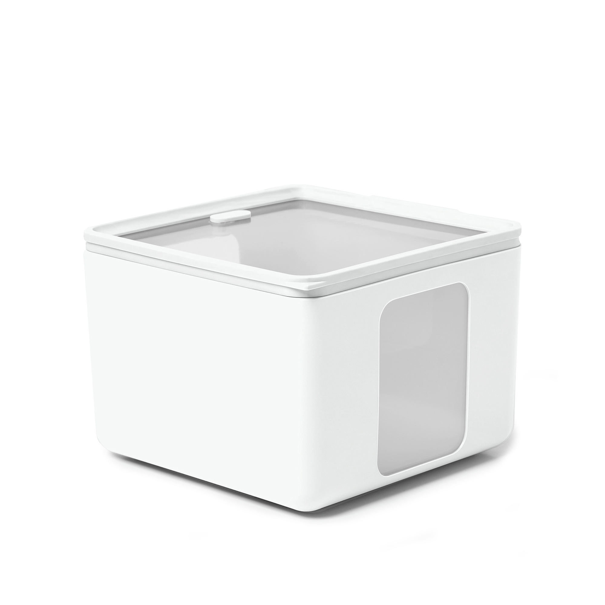 BlimPlus - Aufbewahrungsbox Peek Box Quadro M, Arctic White