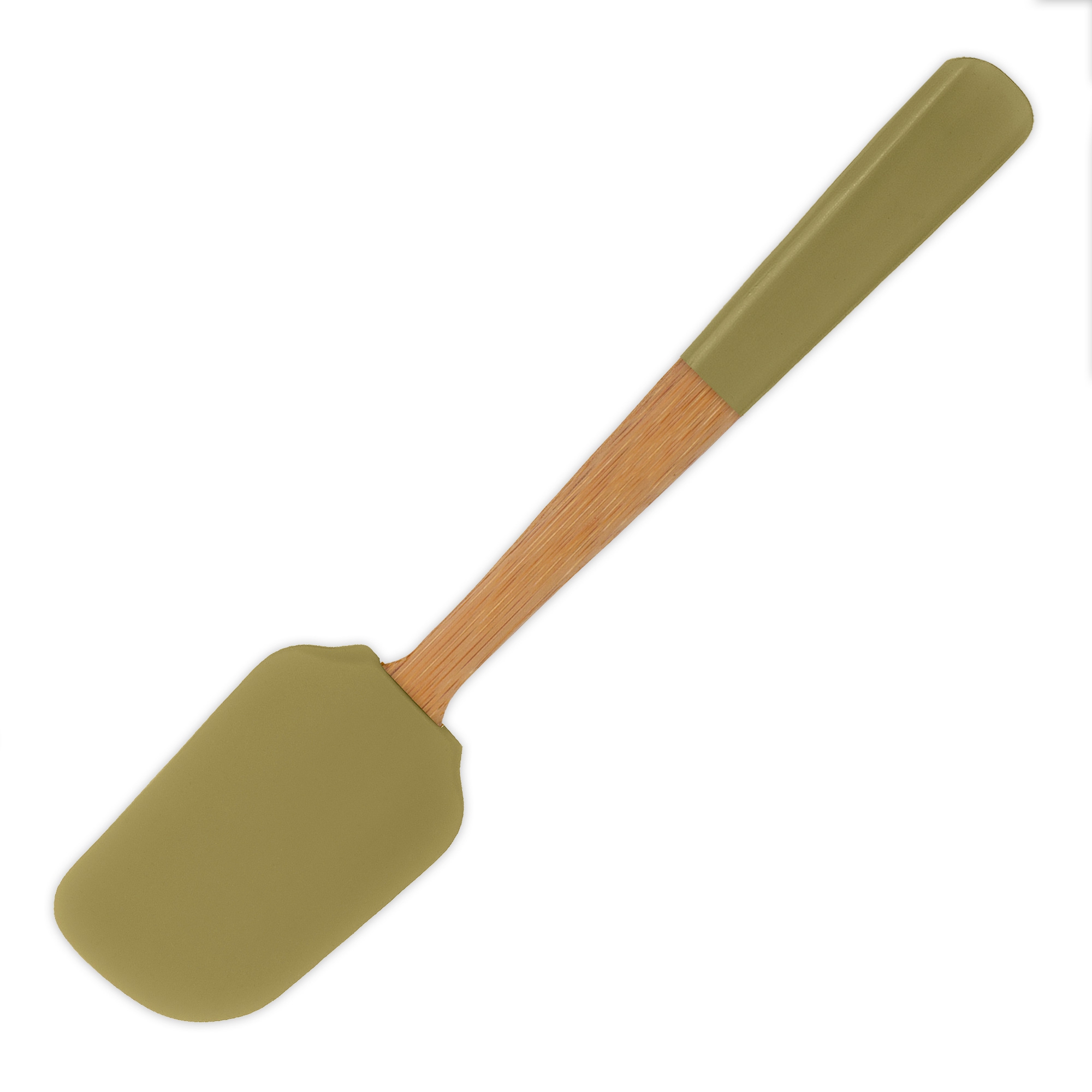 Pebbly - Silicone spatula with bamboo handle 25 cm  COSY - in verschiedenen Farben