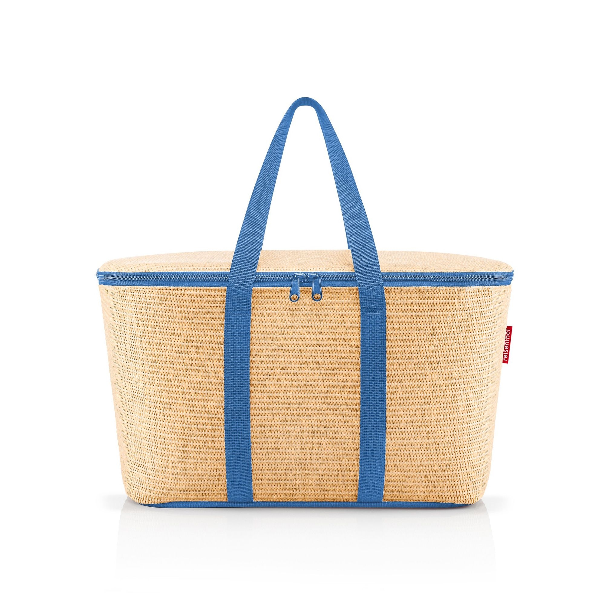 reisenthel - coolerbag - raffia blue